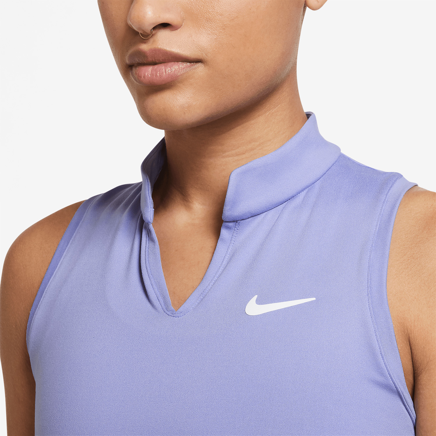 Nike Victory Women's Tennis Dress Light Thistle/White