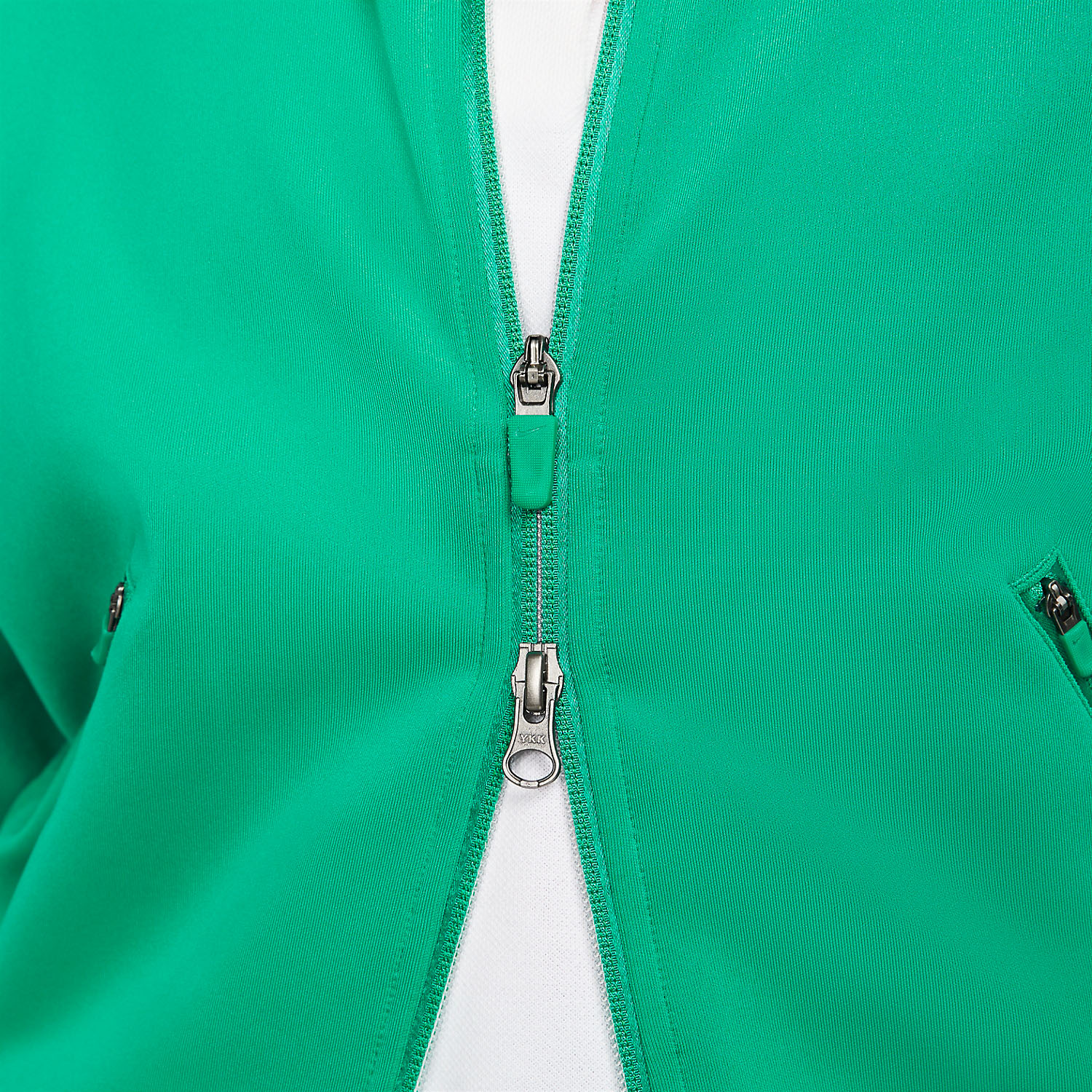 Nike Court Heritage Logo Women's Tennis Jacket Neptune Green