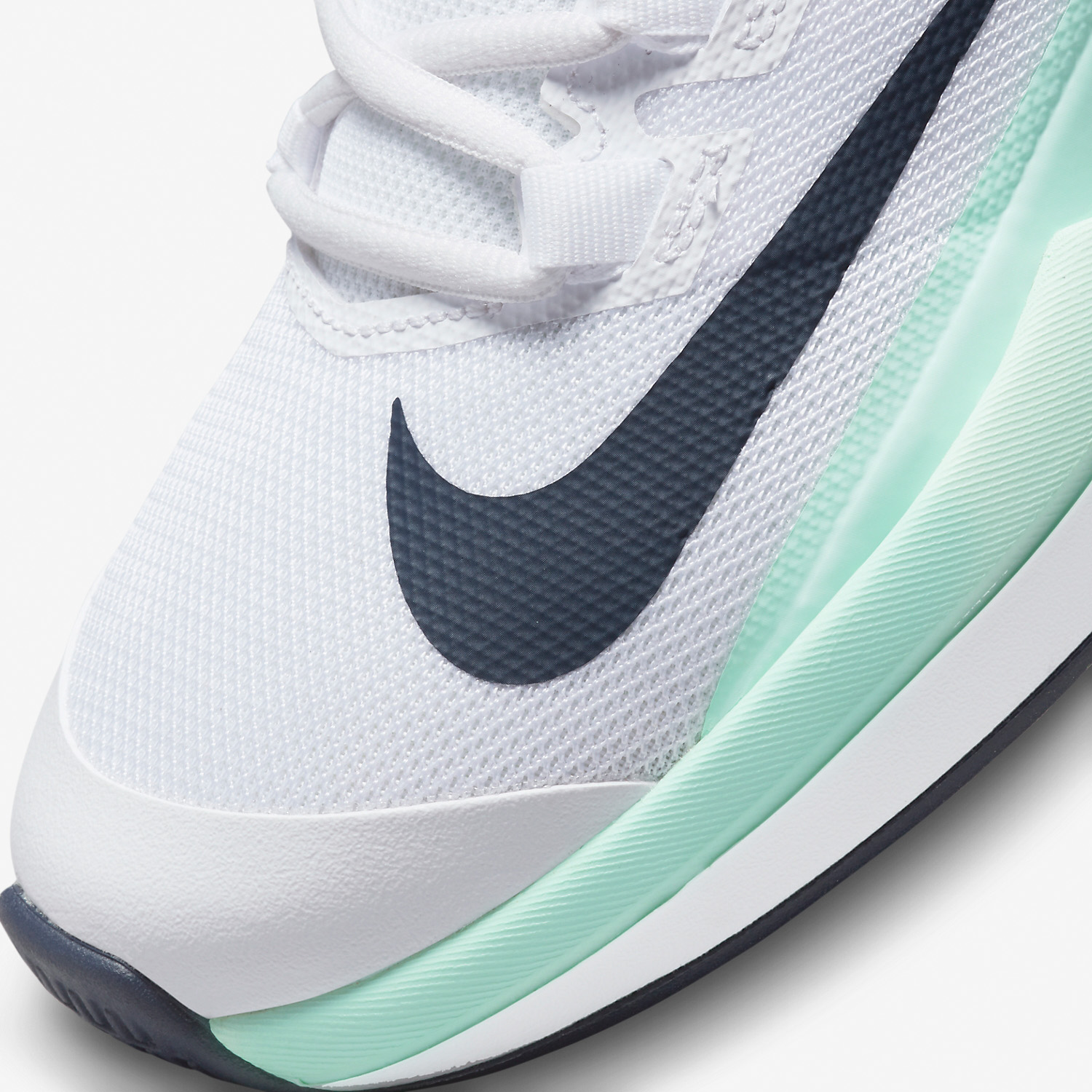 Nike Court Vapor Lite HC Women's Tennis Shoes - White/Obsidian