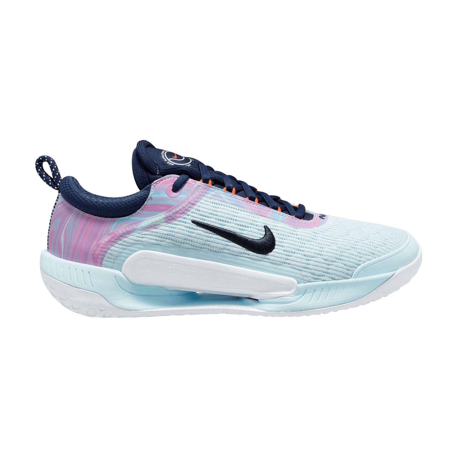 Nike Court Zoom NXT HC Men's Tennis Shoes - Obsidian/Hyper Pink