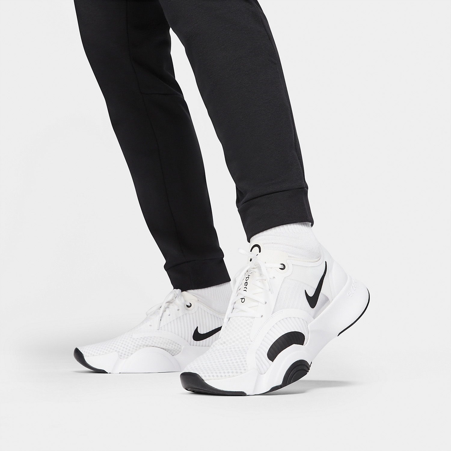 Nike Dri-FIT Pantaloni - Black/White