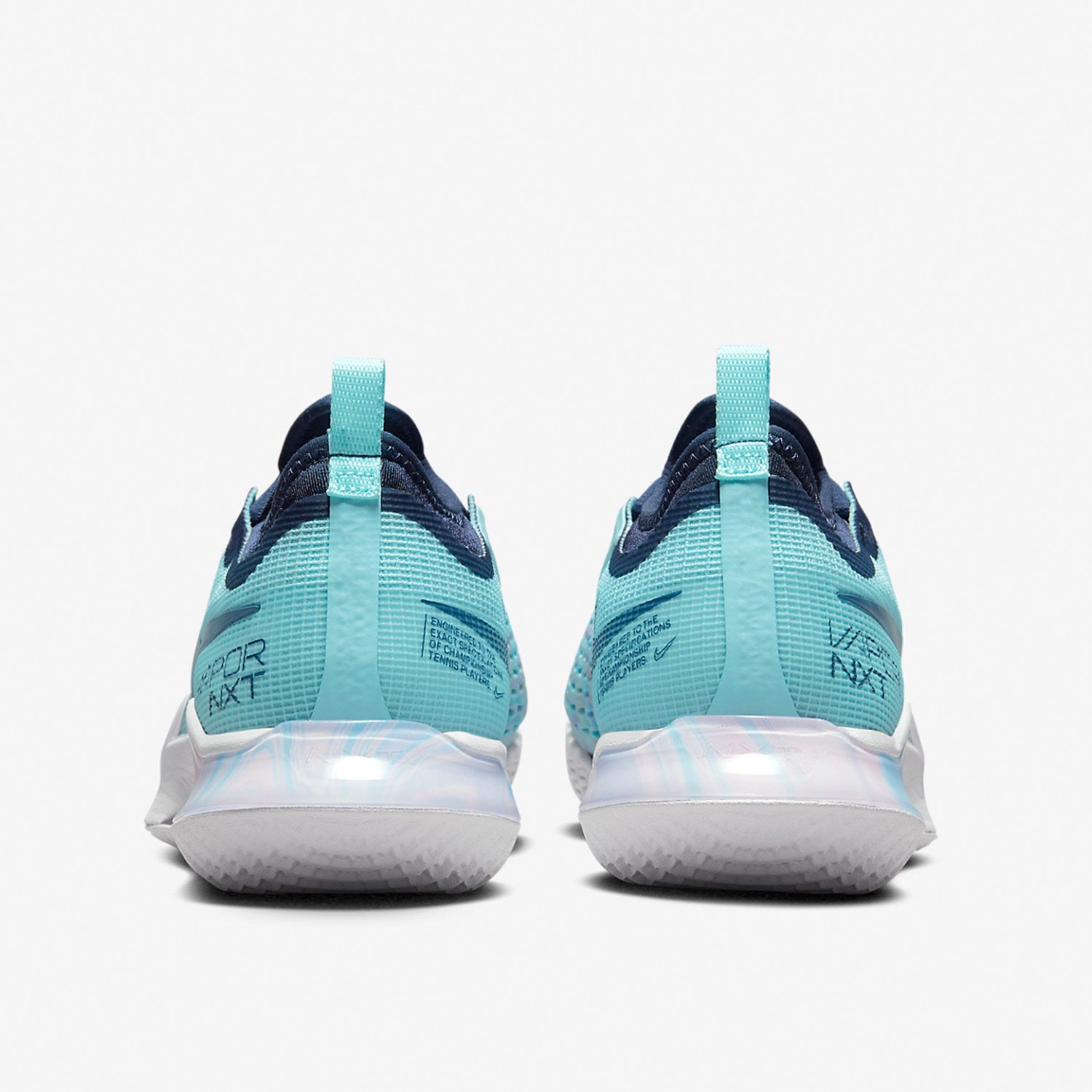 Nike Court React Vapor NXT HC Women's Tennis Shoes Glacier Ice