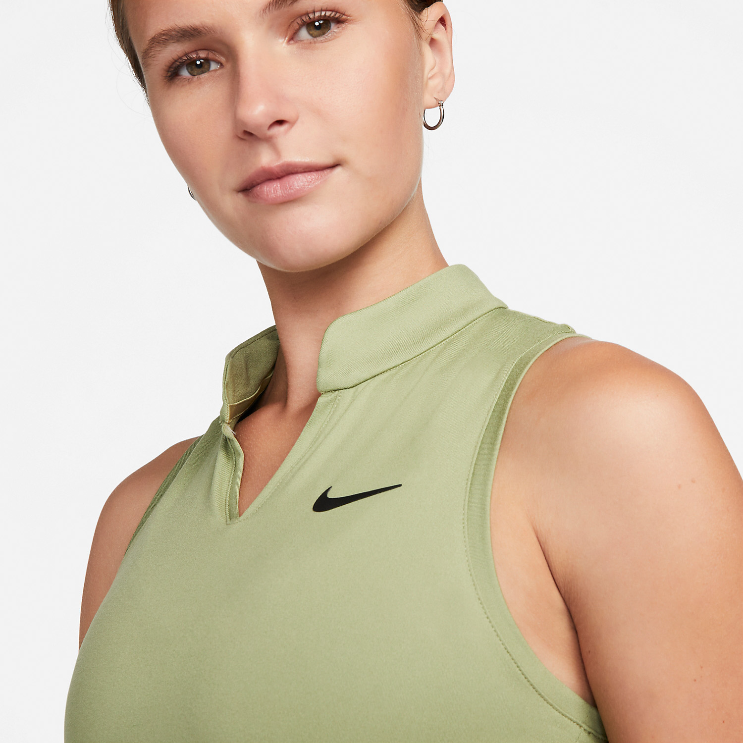 Nike Victory Women's Tennis Dress - Alligator/Black