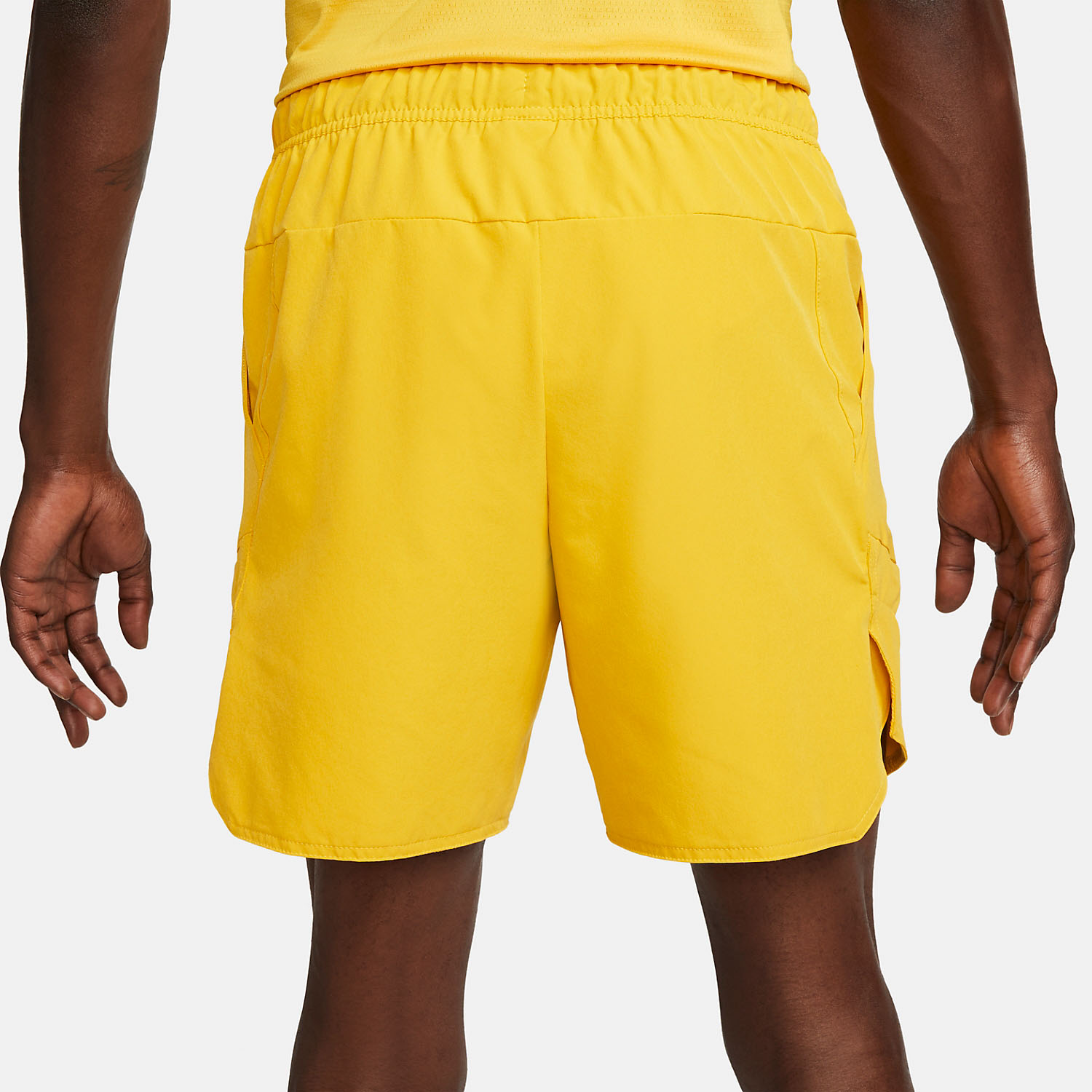 Nike Dri-FIT Advantage 7in Men's Tennis Shorts - Yellow Ochre