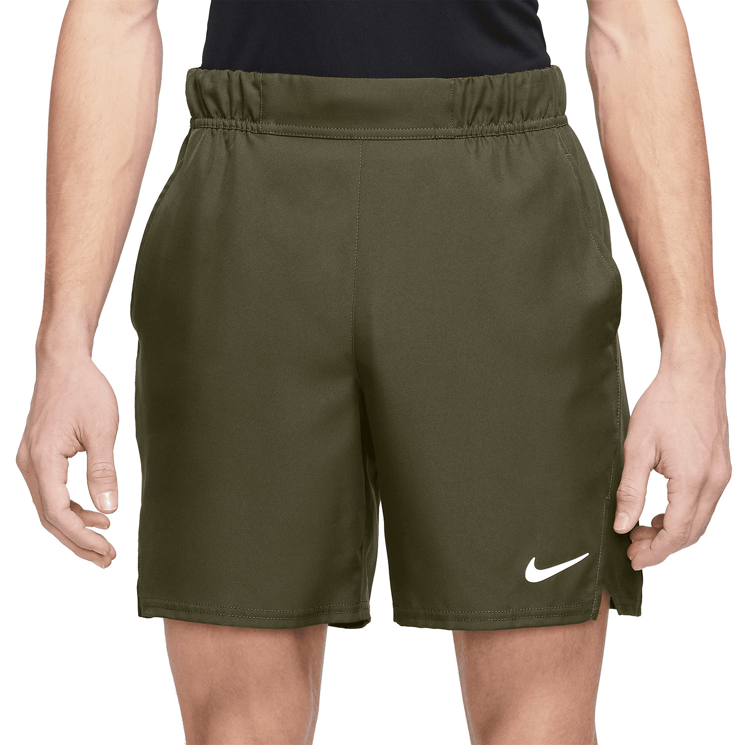 Nike Flex 7in Shorts de Tenis Hombre - Rough Green/White