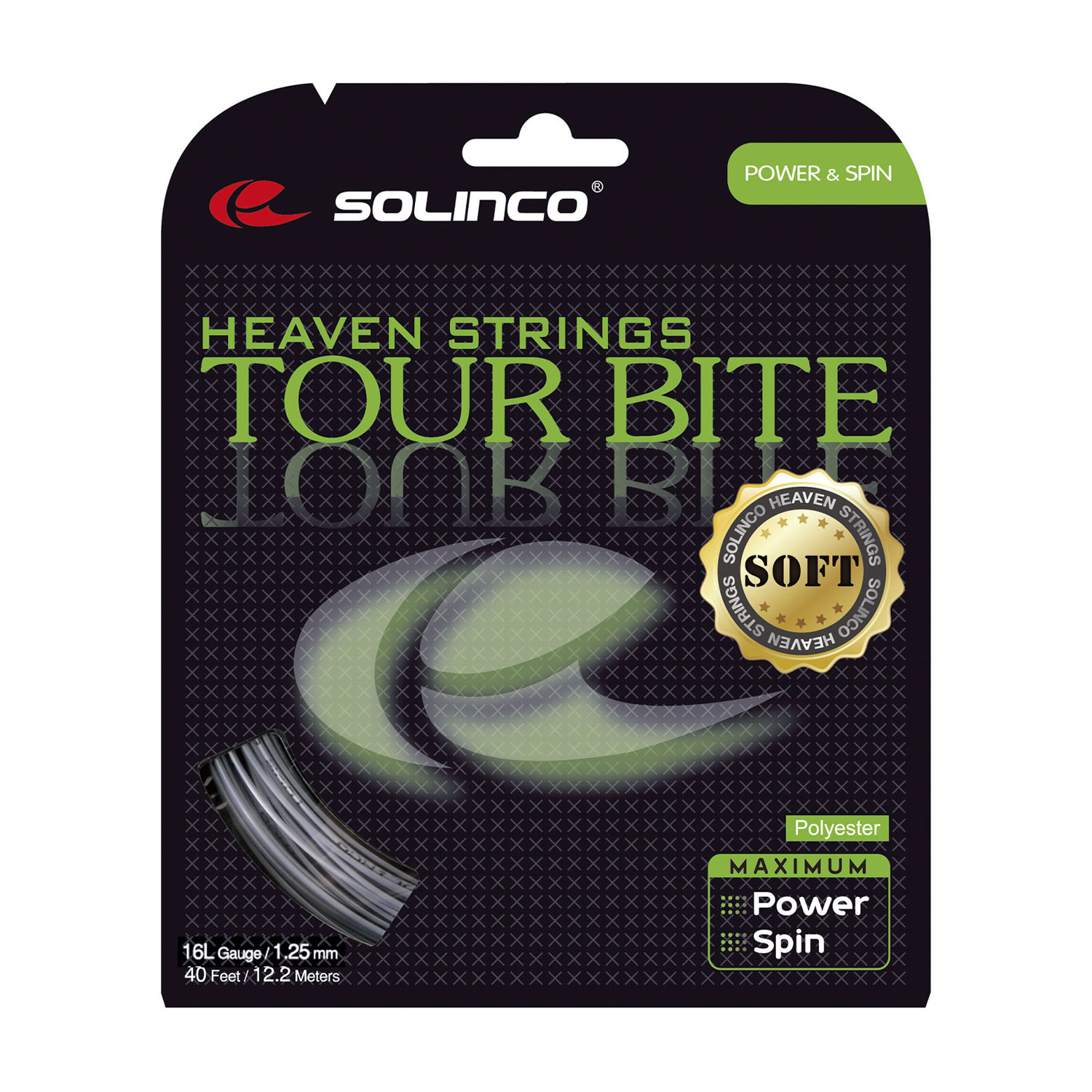 Solinco Tour Bite Soft 1.25 Set 12 m - Grey