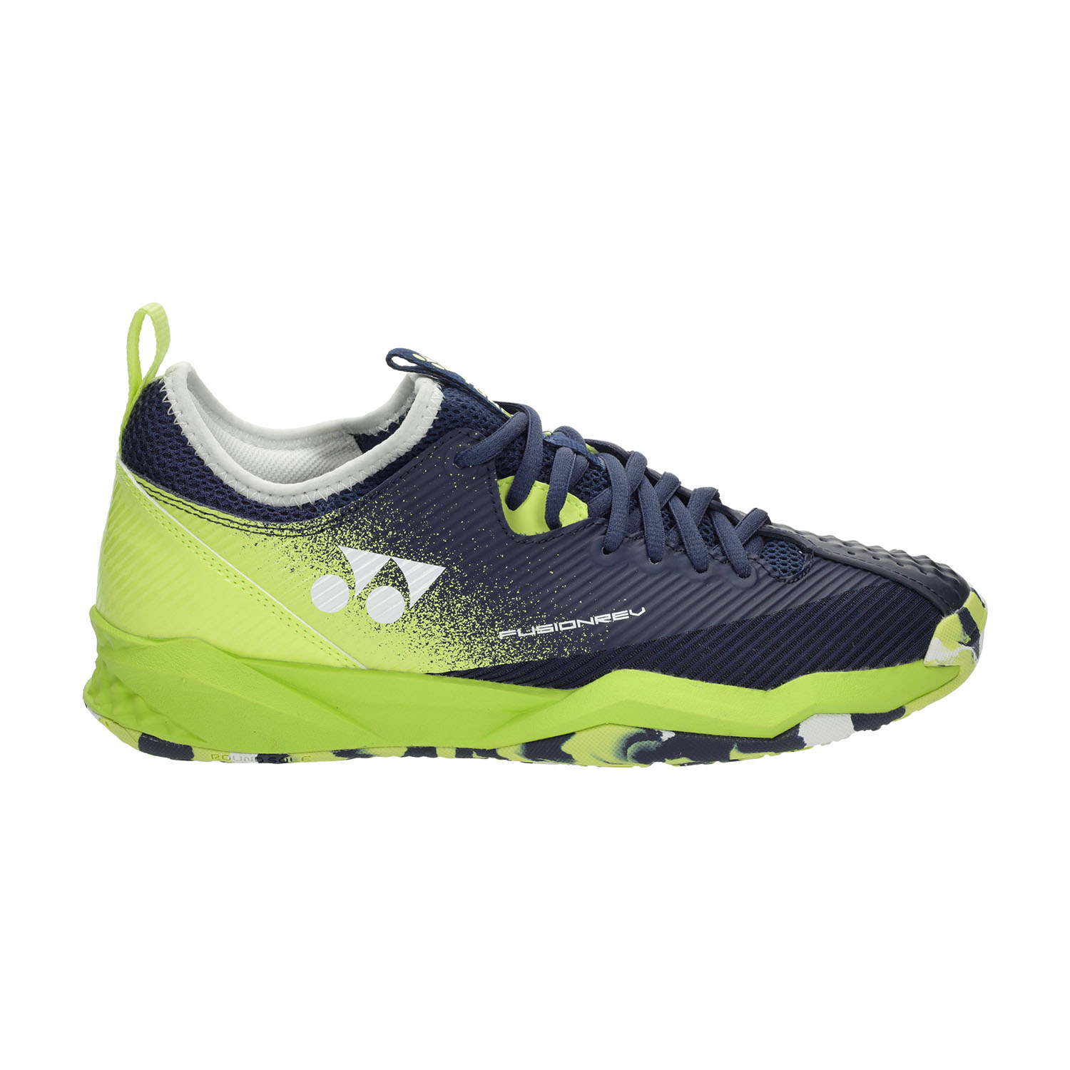 Yonex Fusionrev 4 Men's Tennis Shoes - Lime/Navy