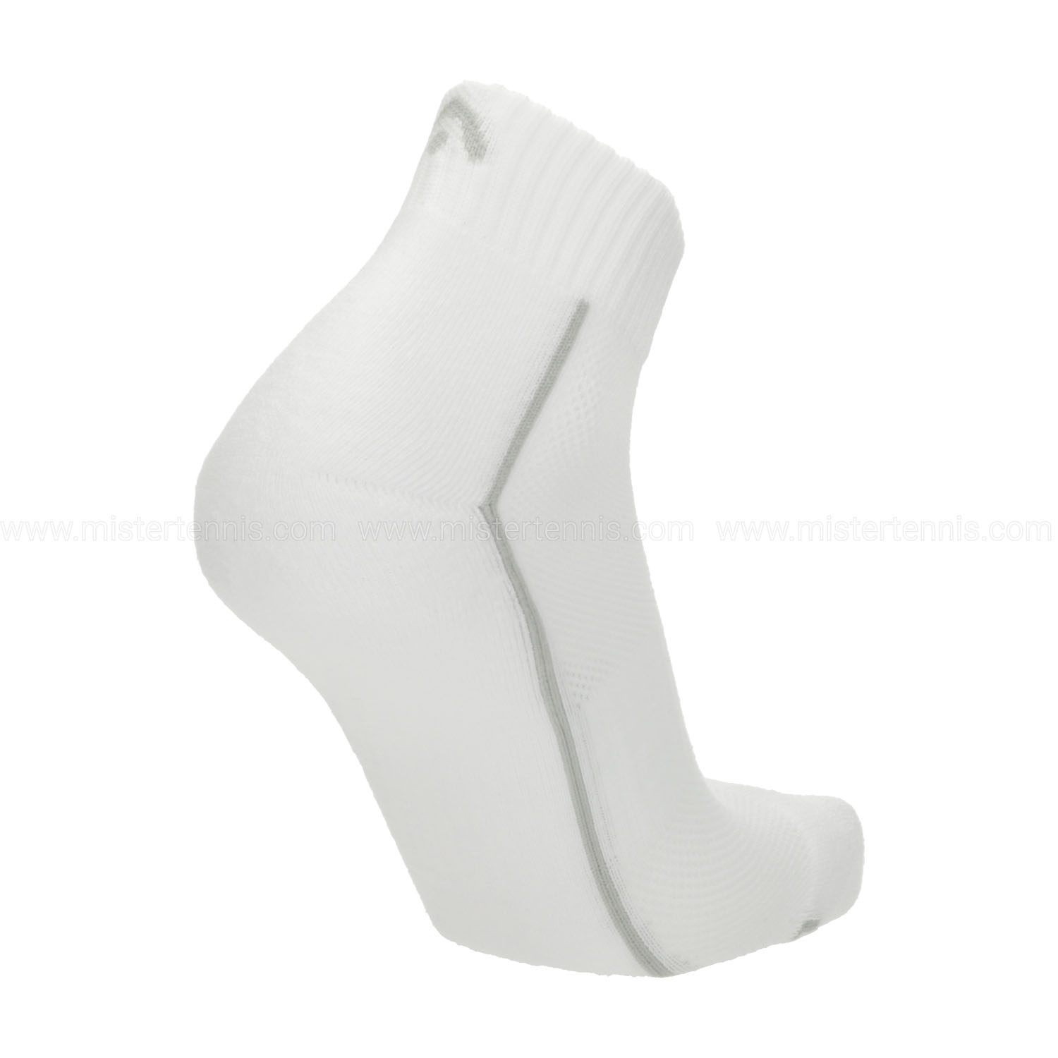 Head Stripe x 2 Socks - White