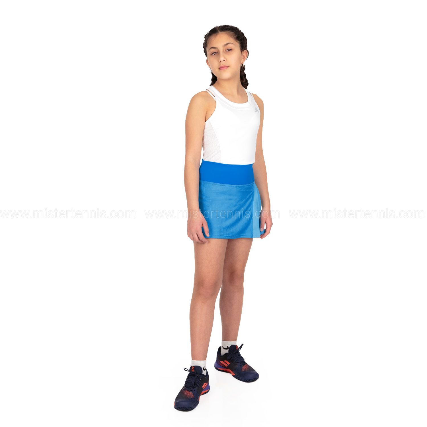 adidas Pop Up Logo Falda Niña - App Sky Rush