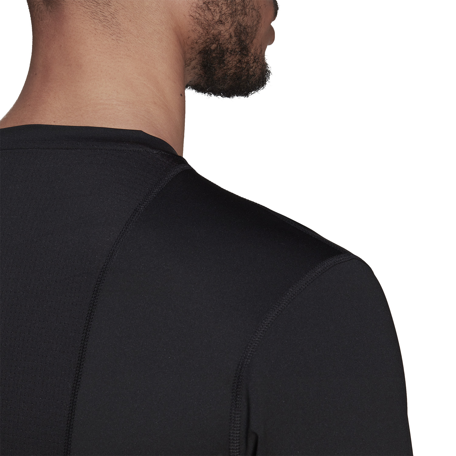 adidas Techfit Paris Shirt - Black/Carbon