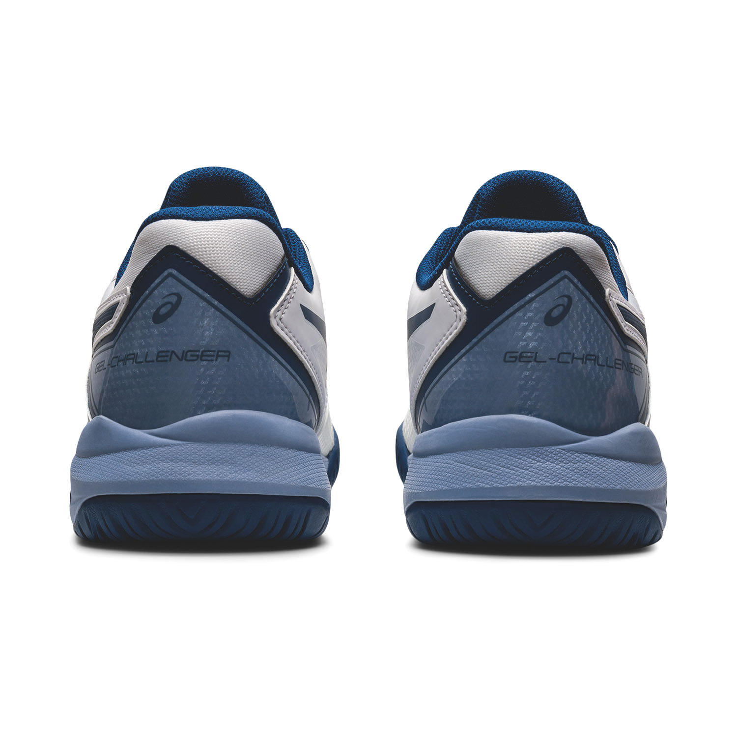 Asics Gel Challenger 13 Men's Tennis Shoes - White/Light Indigo