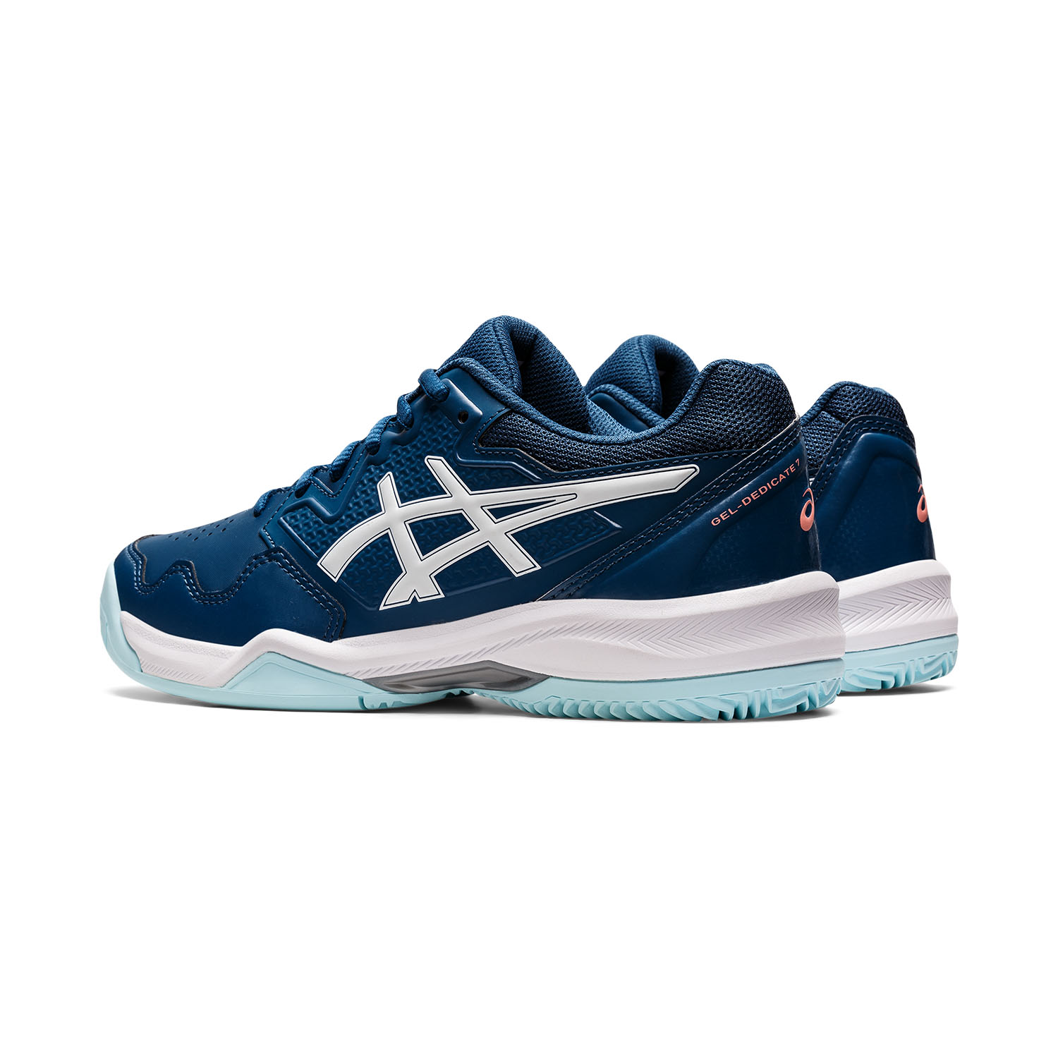 Asics Gel Dedicate 7 Clay Zapatillas Tenis Mujer - Light Indigo