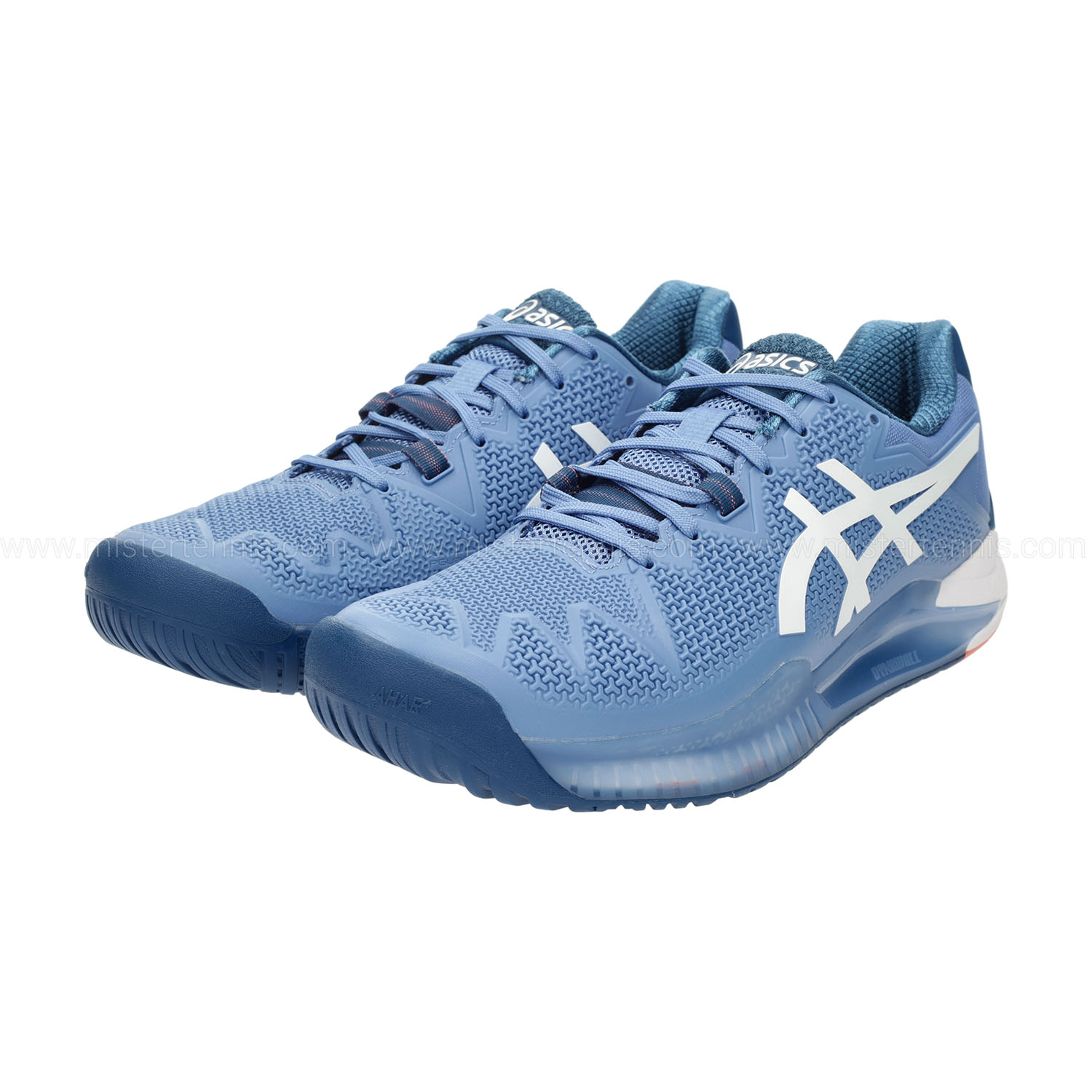 Asics Gel Resolution 8 Scarpe da Tennis Uomo Blue Harmony