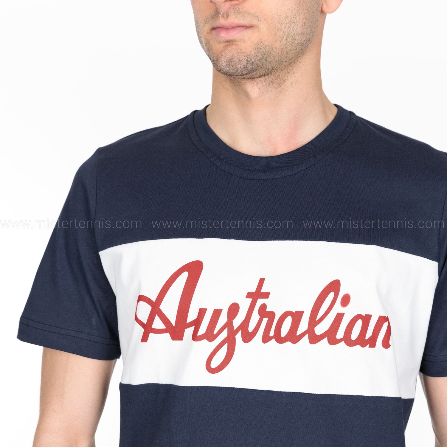 Australian Print Camiseta - Blu Navy