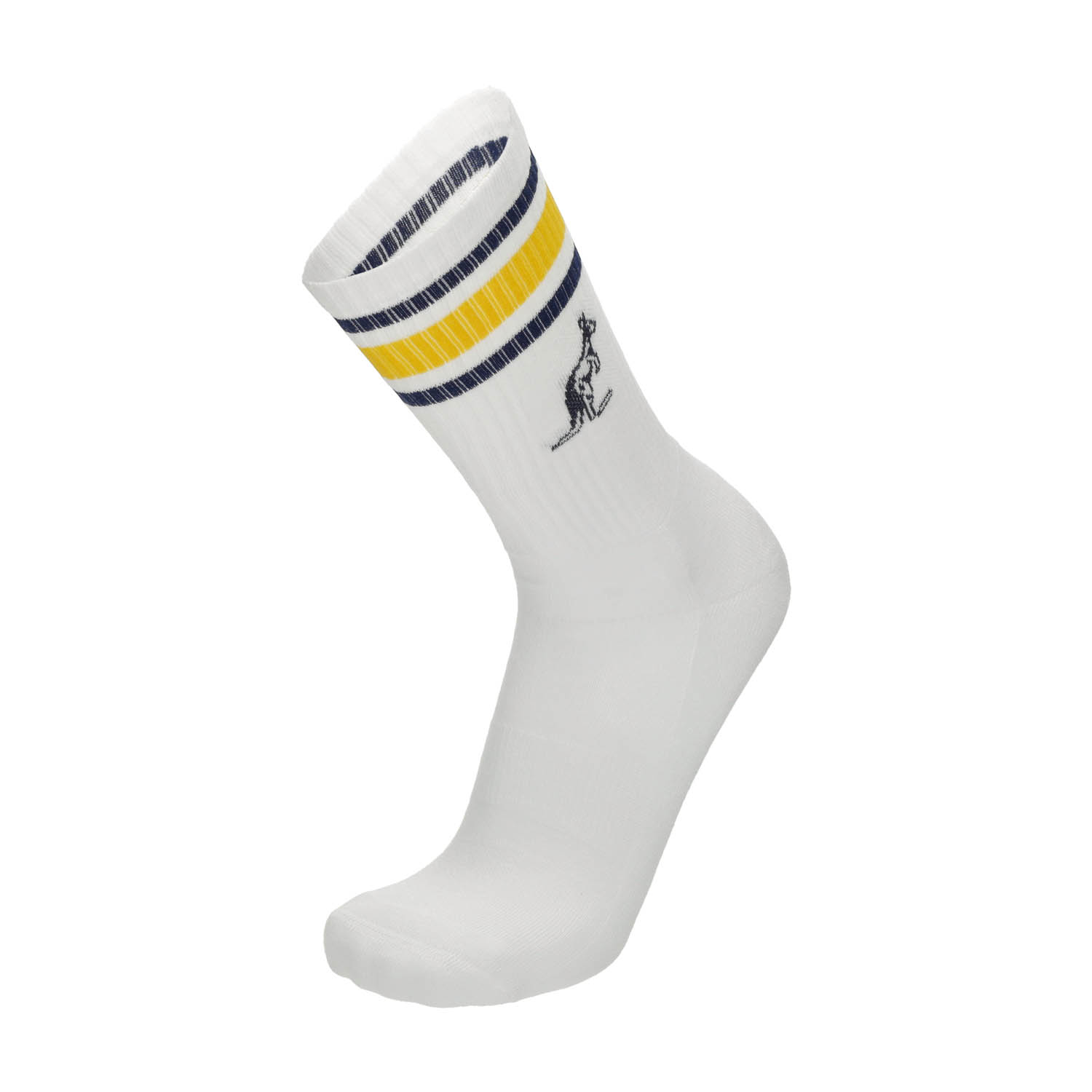 Australian Stripes Socks - Bianco/Girasole