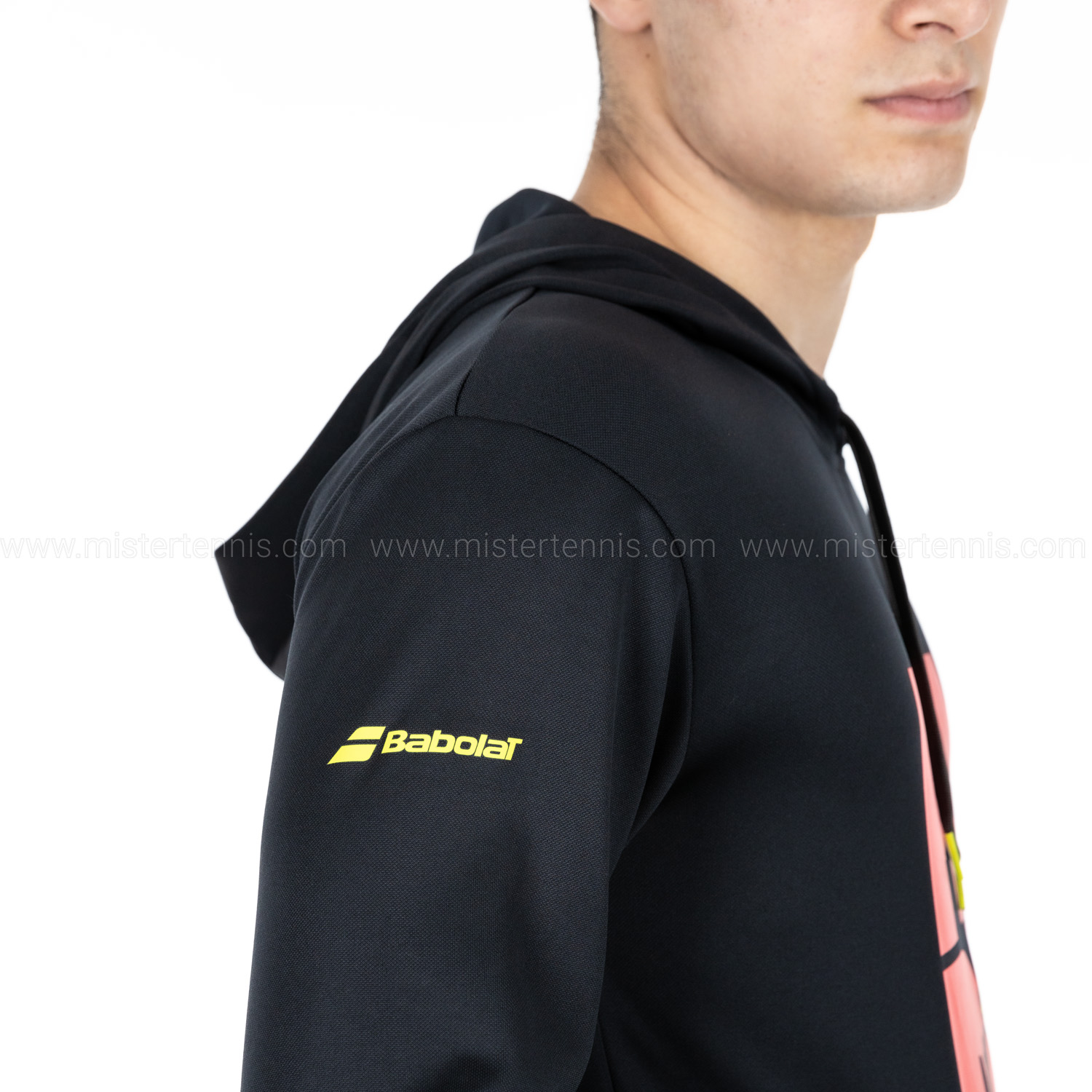 Babolat Graphic Men's Padel Hoodie - Black
