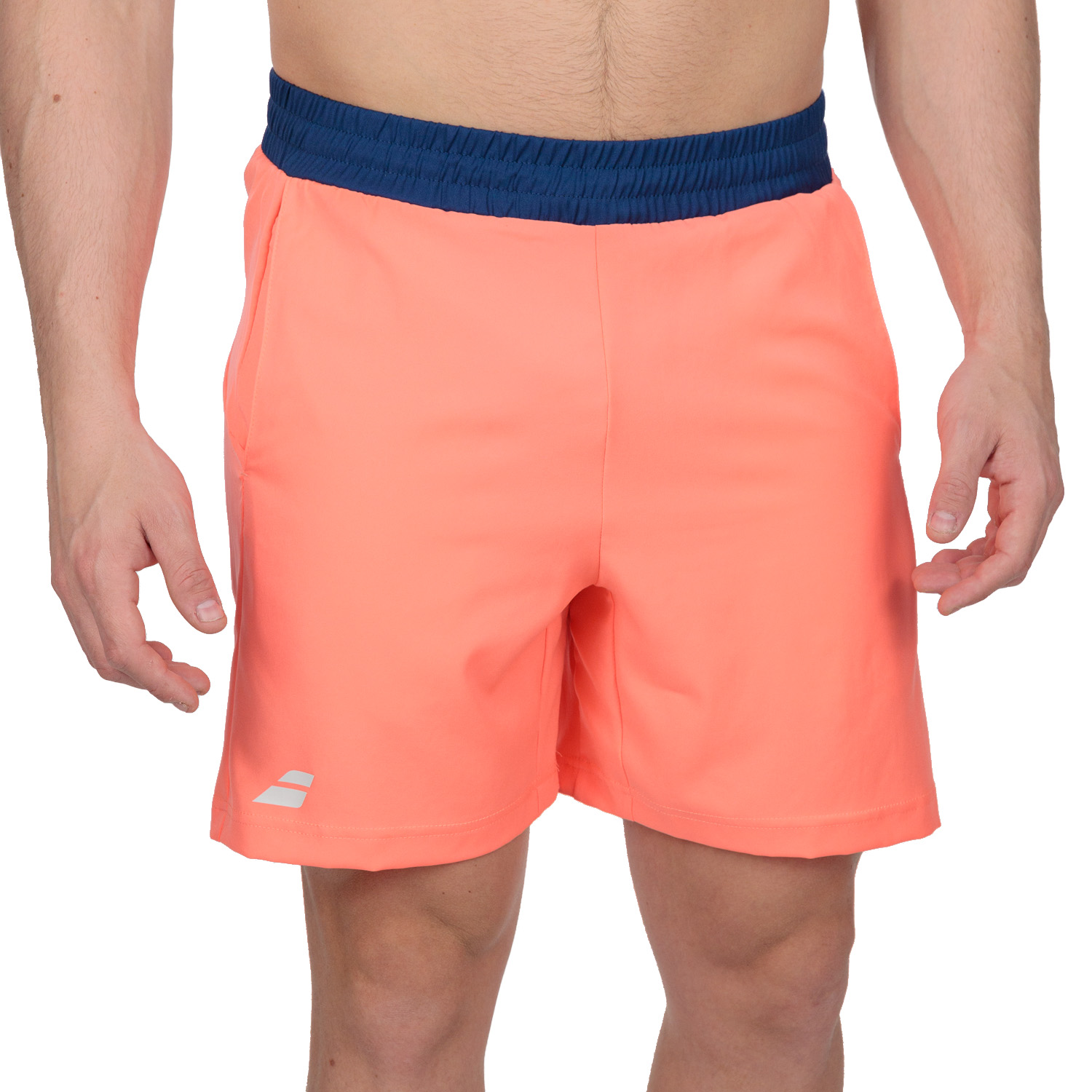 Babolat Play 6in Pantaloncini da Tennis Uomo - Fluo Strike