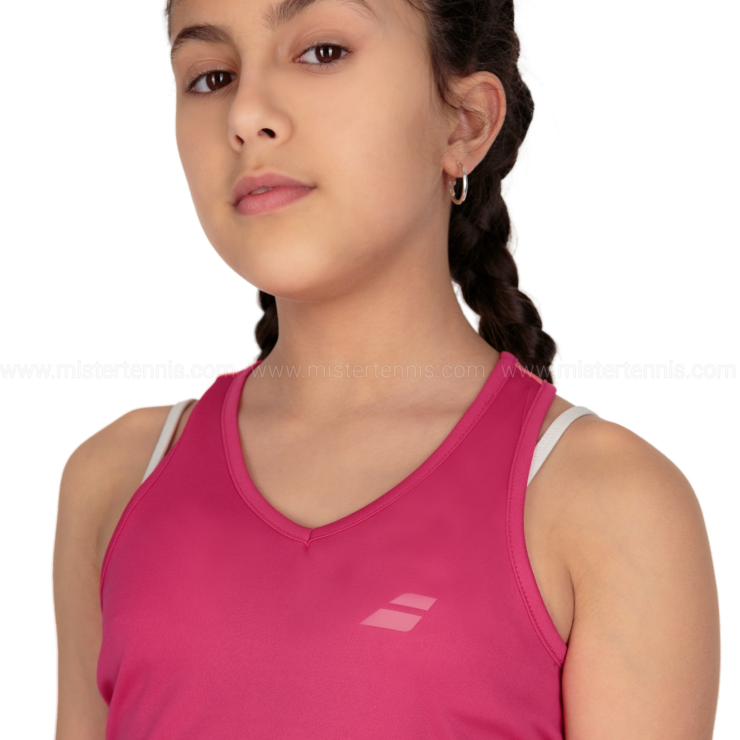 Babolat Play Top Niña - Red Rose