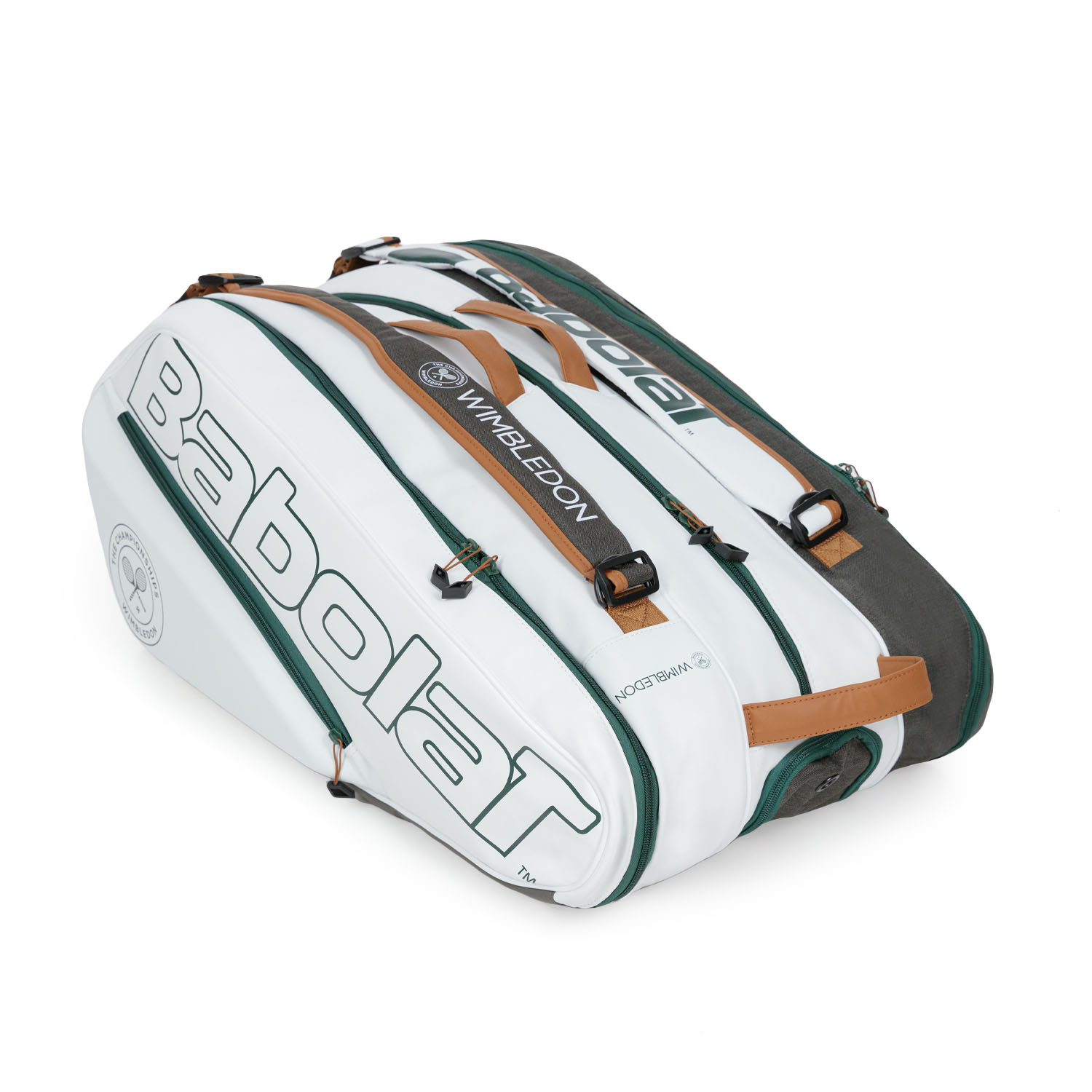 Babolat Pure x 12 Wimbledon Borsa - White/Grey