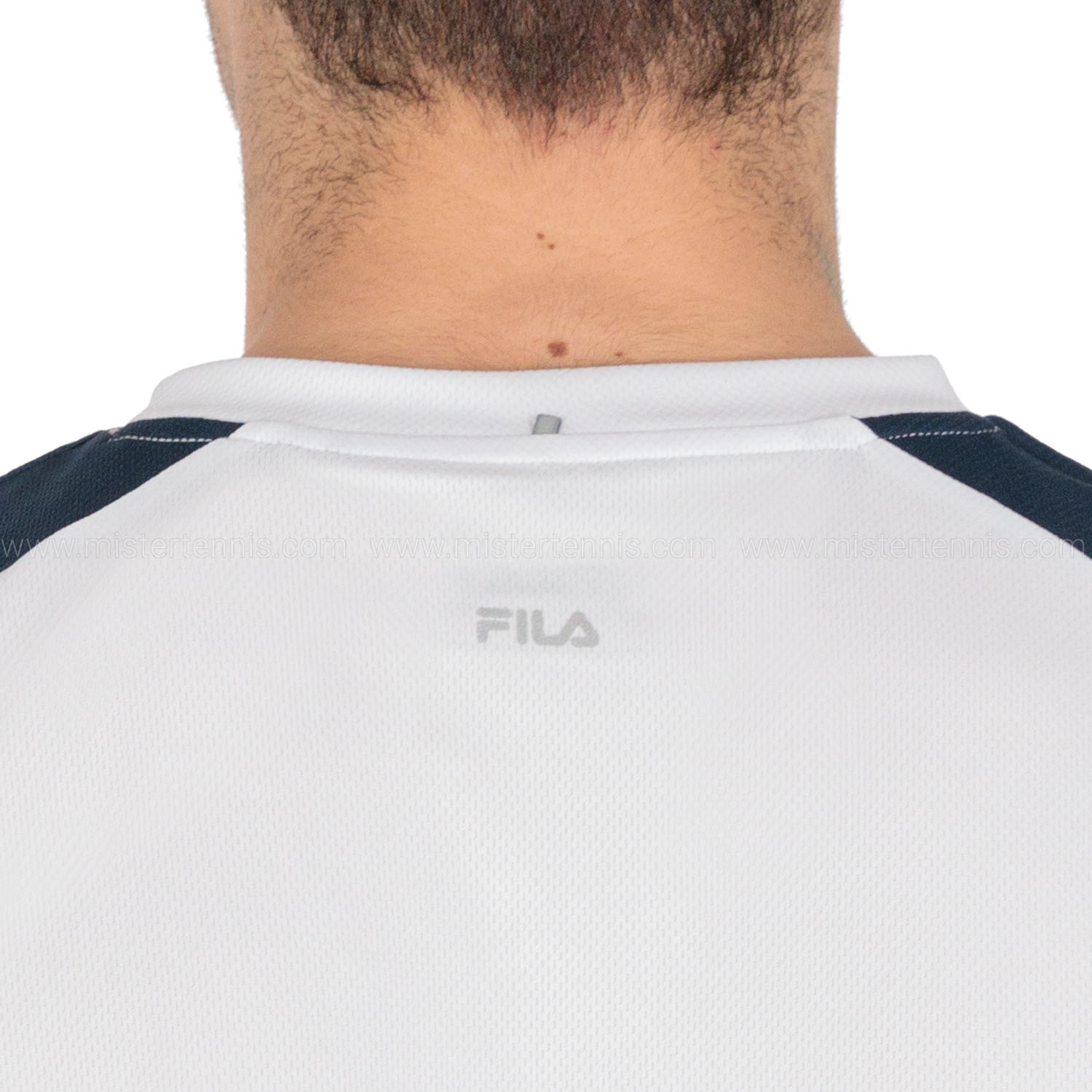 Fila Alfie T-Shirt - White/Peacoat Blue