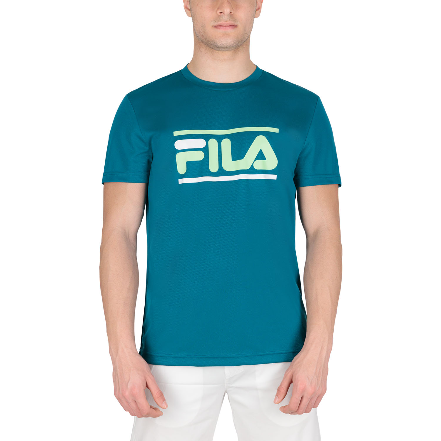 Emilio Camiseta de Tenis Hombre - Blue Coral