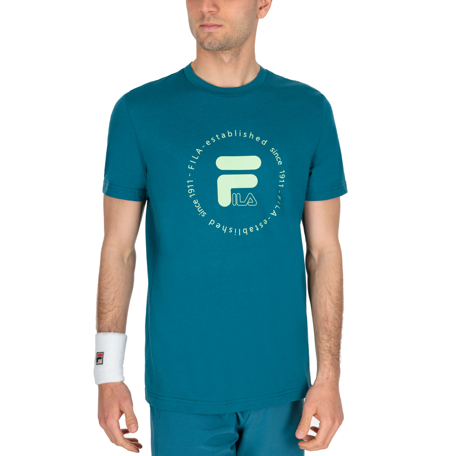 Fila Lasse Men's Tennis T-Shirt - Blue 