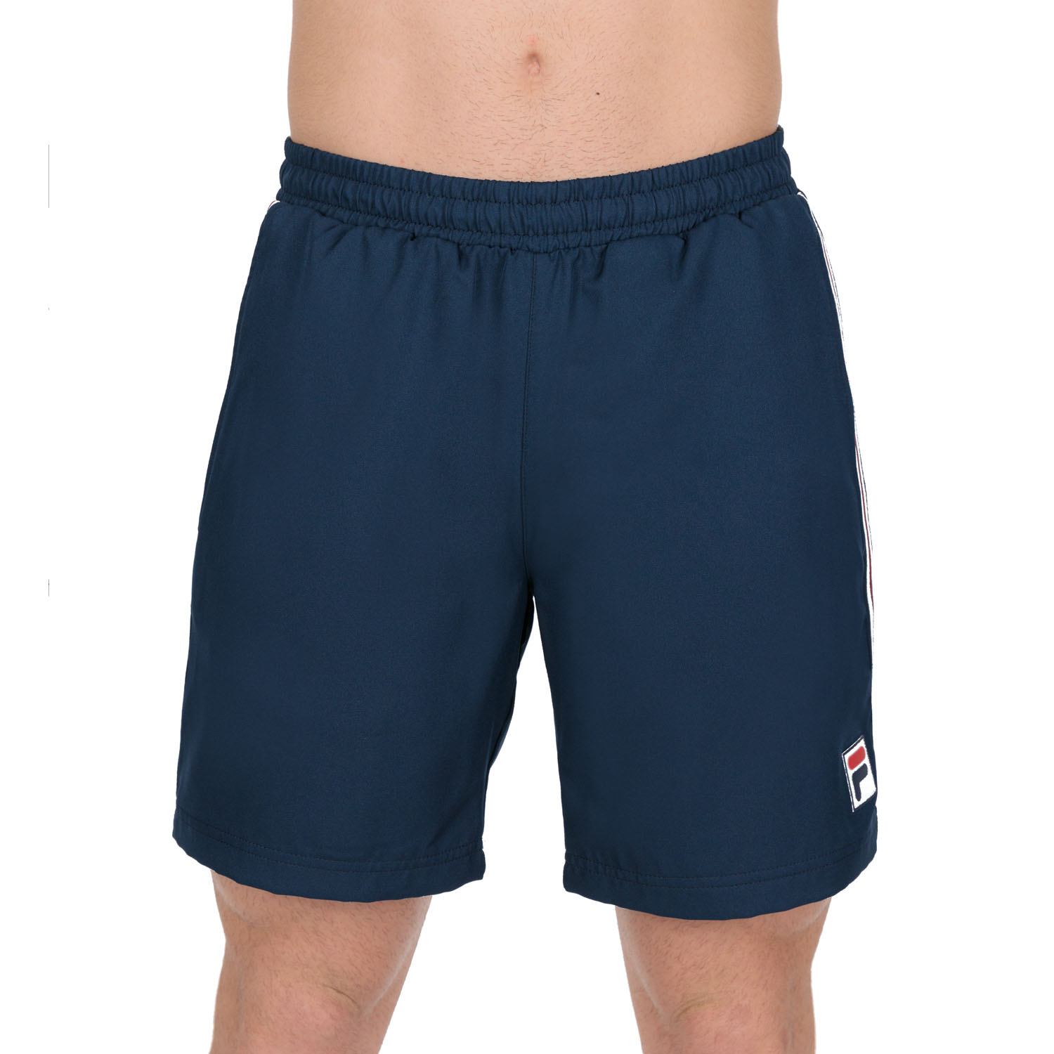 Fila Riley 7in Shorts de Tenis Hombre - Peacoat Blue