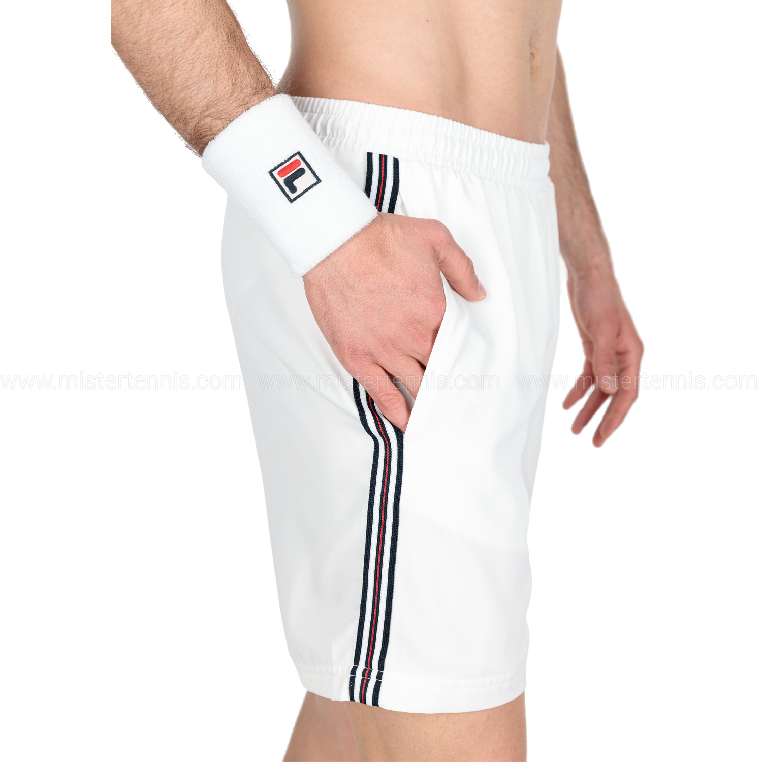 Fila Riley 7in Shorts - White