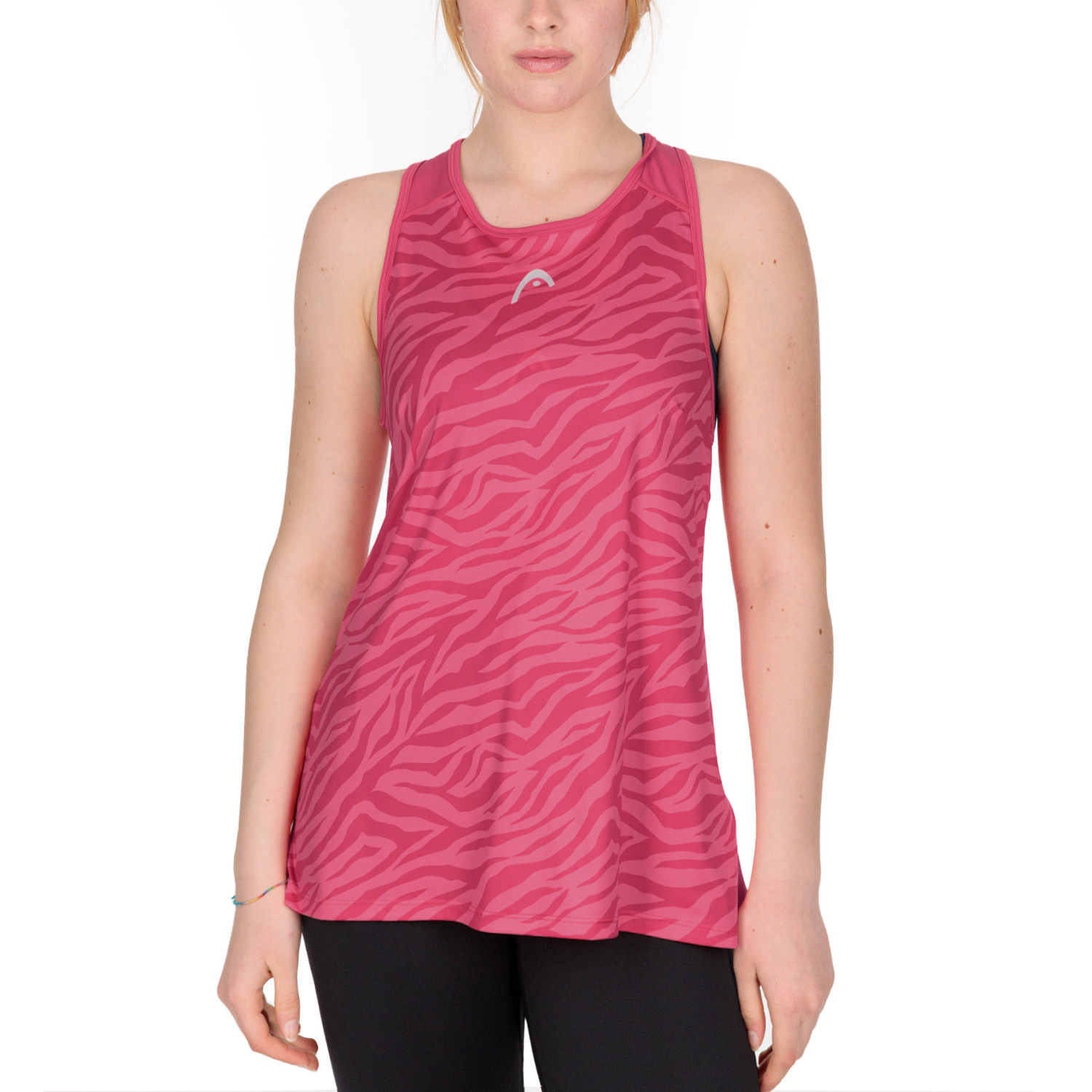 Head Agility Top - Magenta/Print Vision