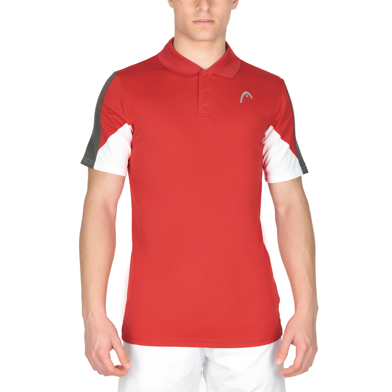 Head Club 22 Tech Polo - Red