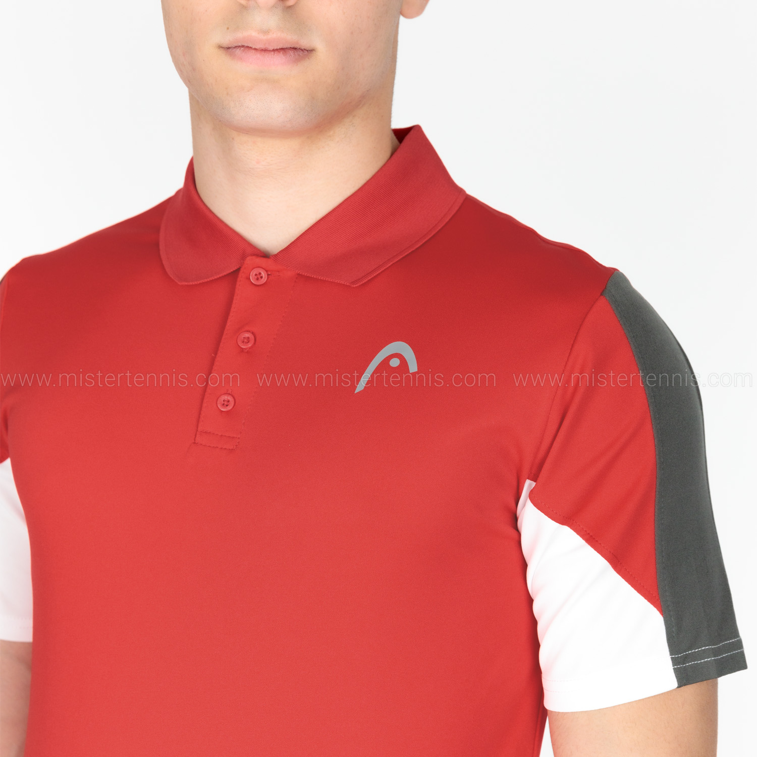 Head Club 22 Tech Polo - Red