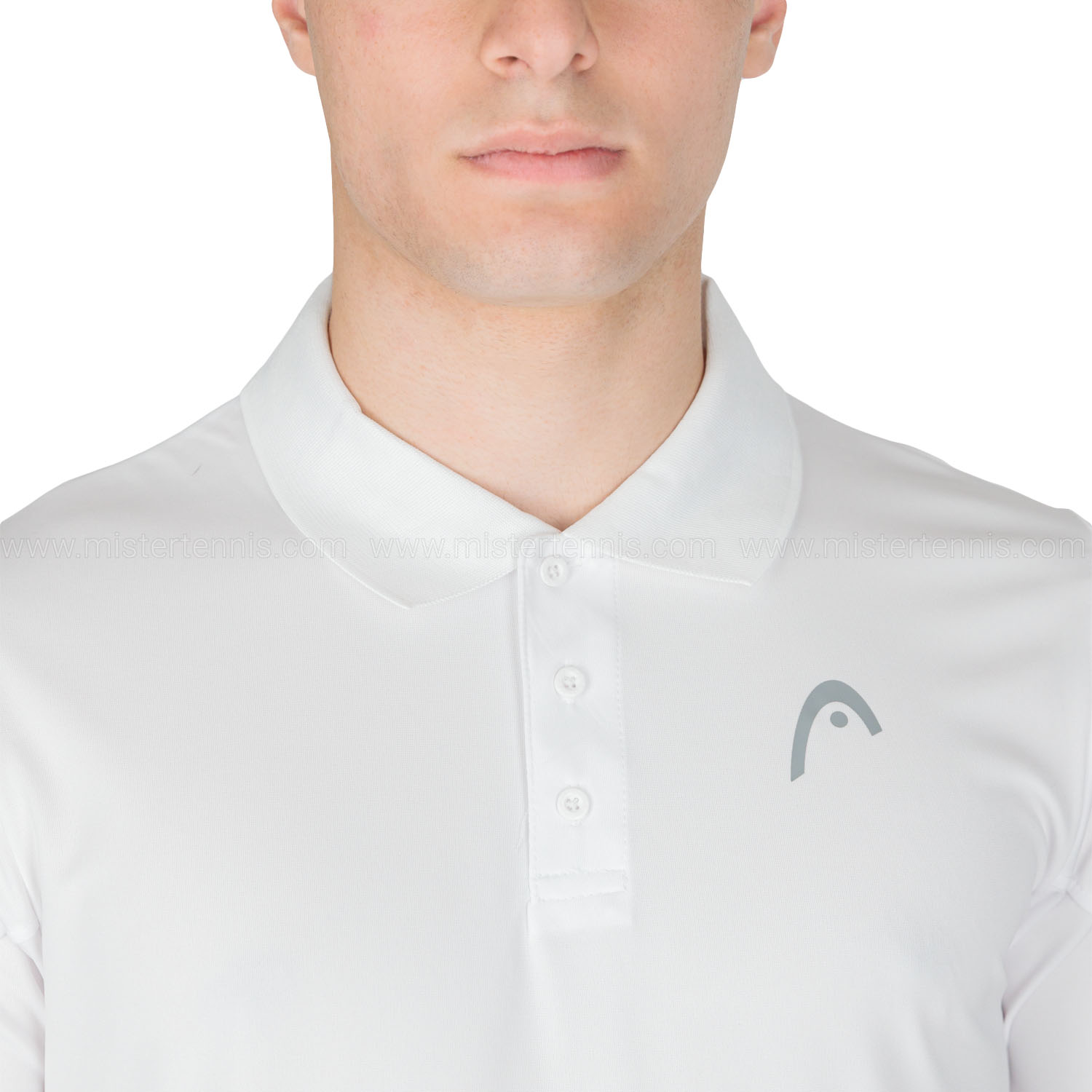 Head Club 22 Tech Polo - White