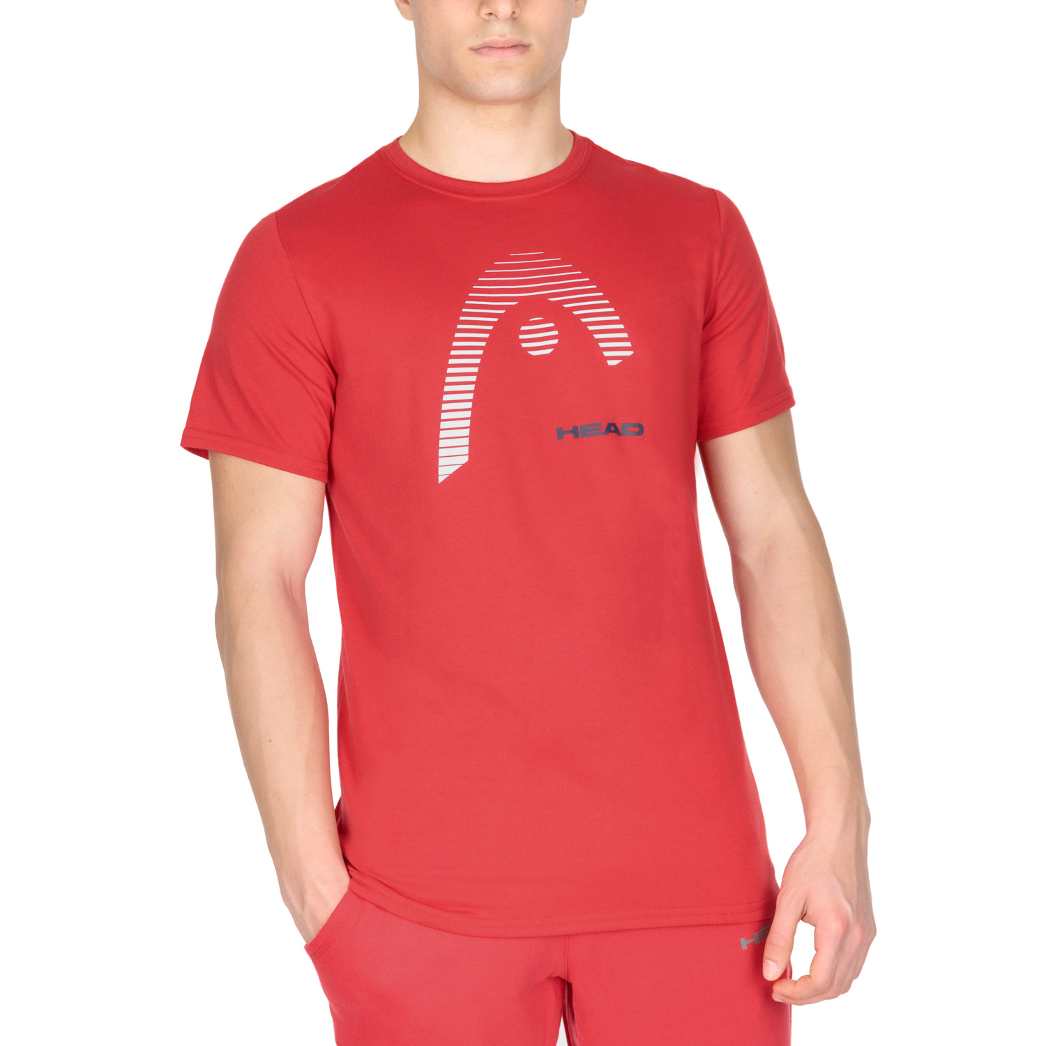 Head Club Carl T-Shirt - Red/White
