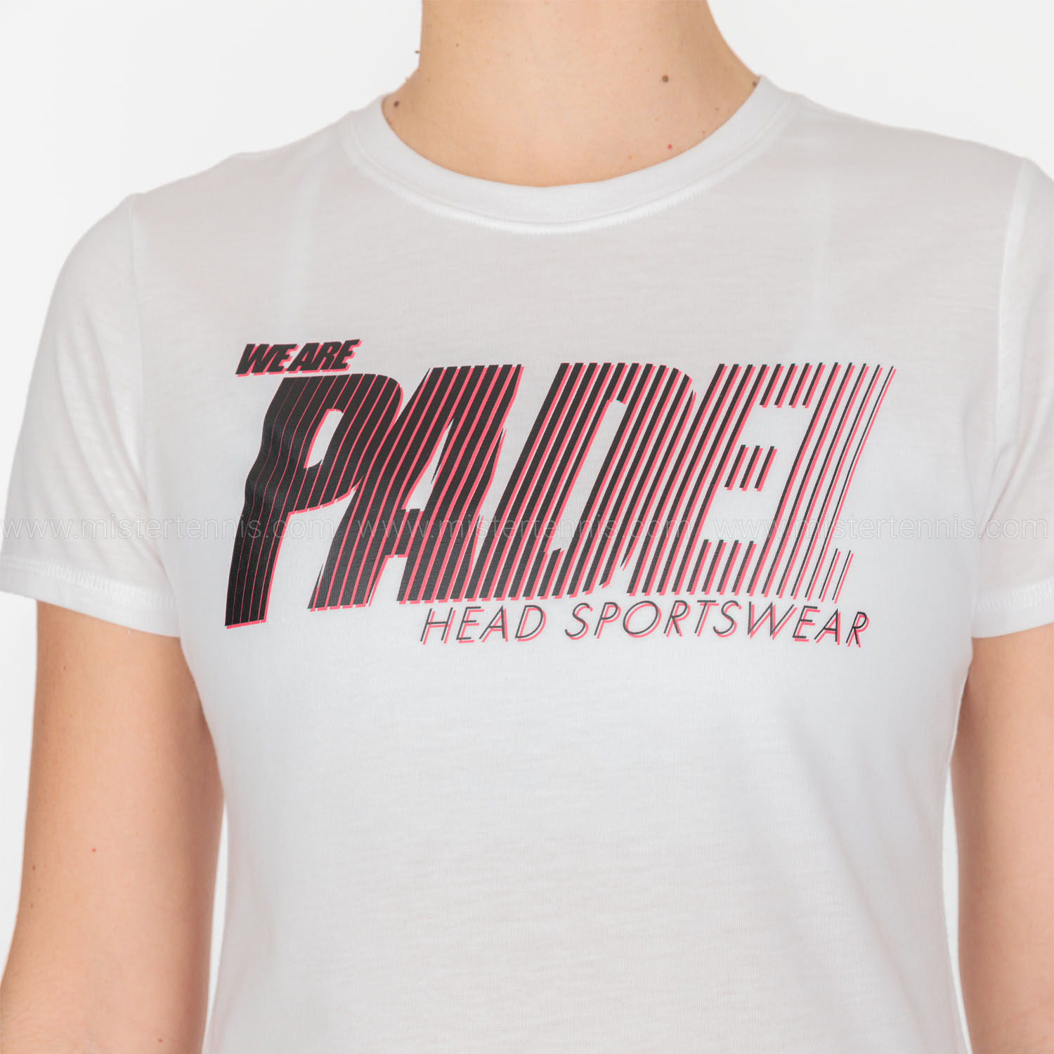 Head Logo Camiseta - White