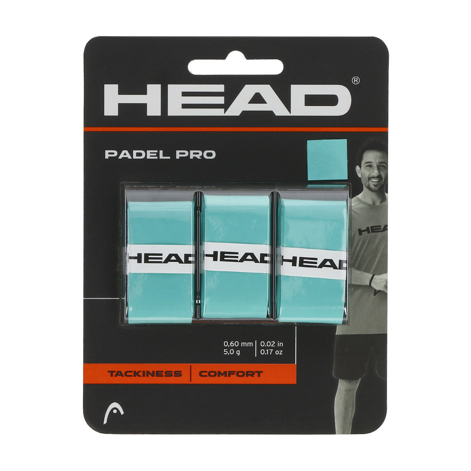 Head Padel Pro x 3 Sobregrip - Mint
