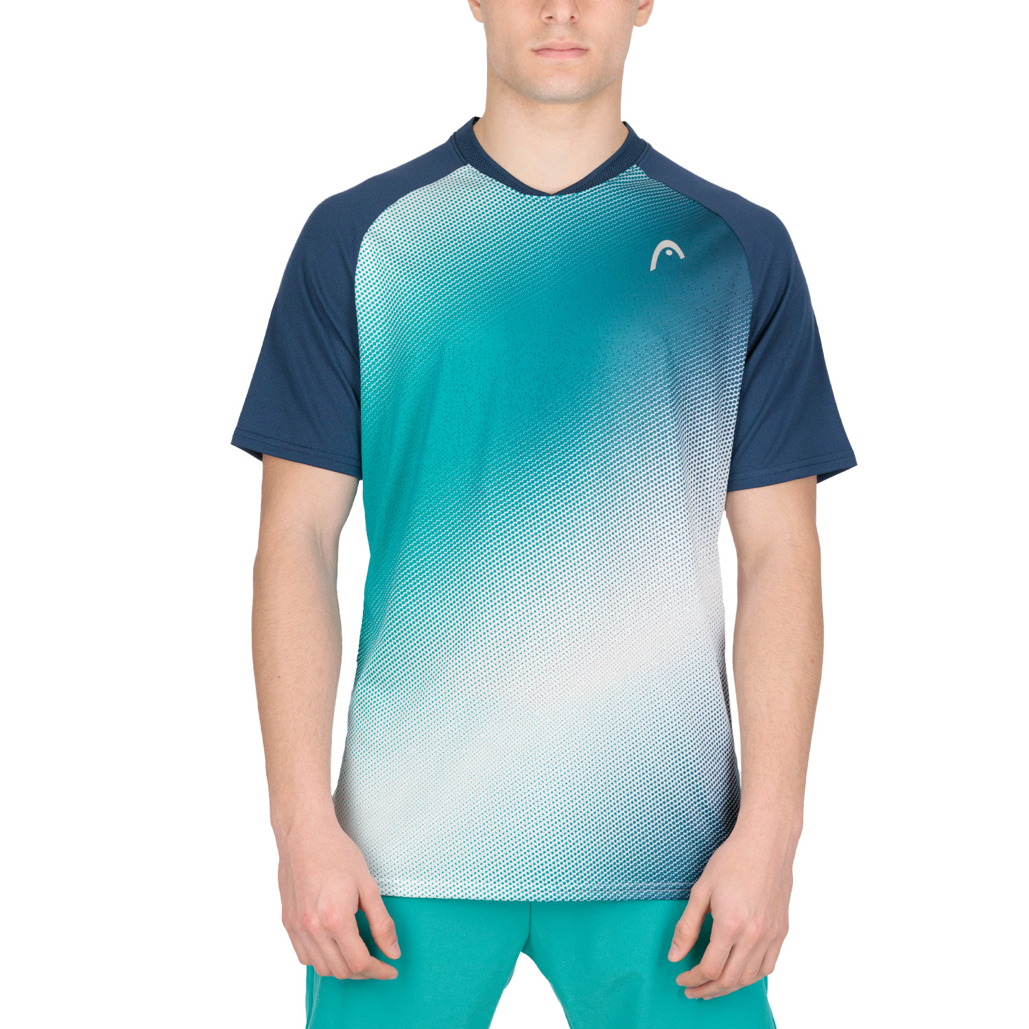 Head T-shirt Race-tempo libero Maglietta-SPORT SHIRT-maglietta da tennis 811214 