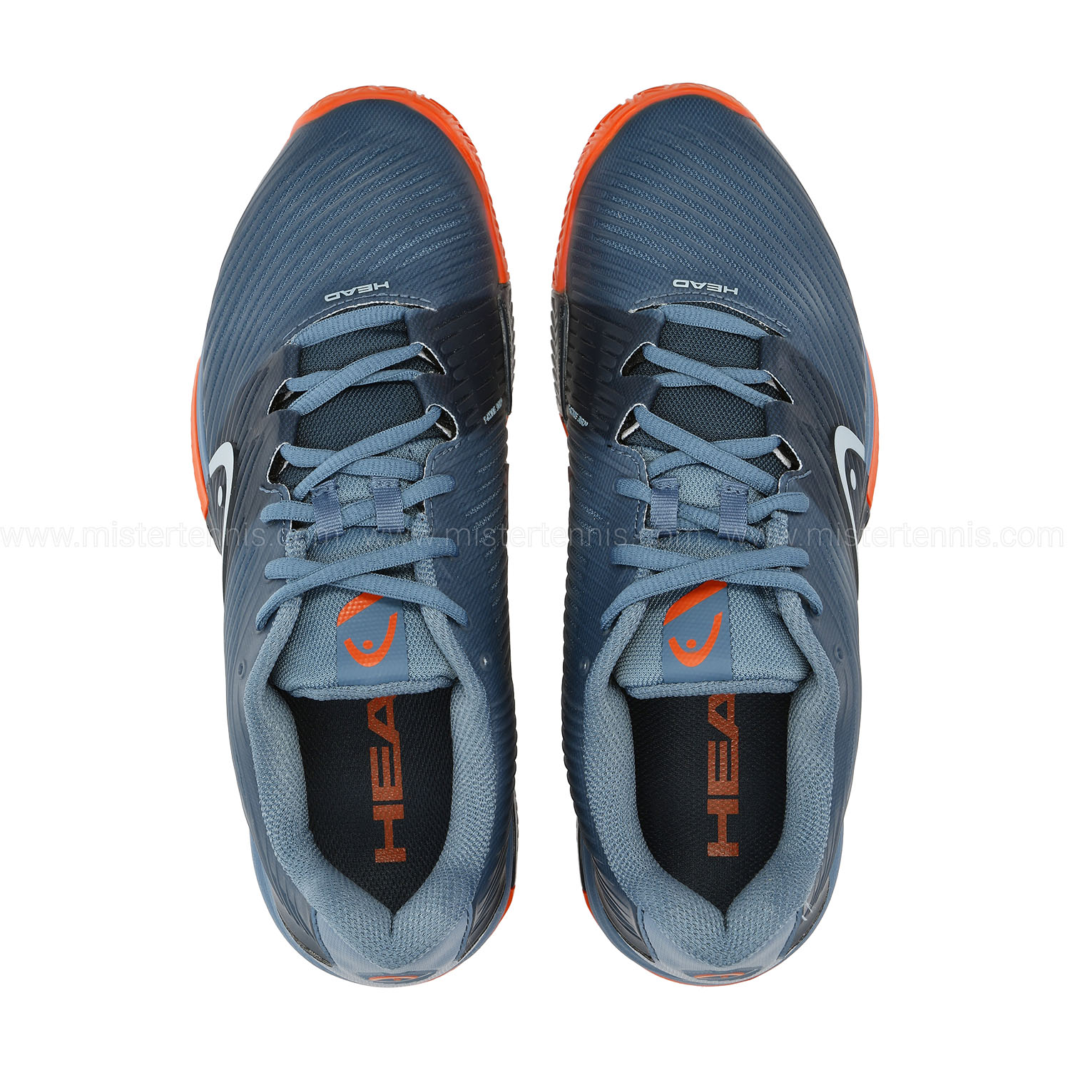 Head Revolt Pro 4.0 Clay - Bluestone/Orange