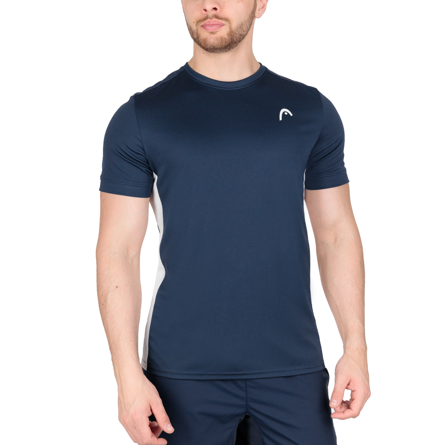 HEAD Slice Maglietta Uomo Tennis – Traspirante E Anti-umido, Inserti A Contrasto - 3