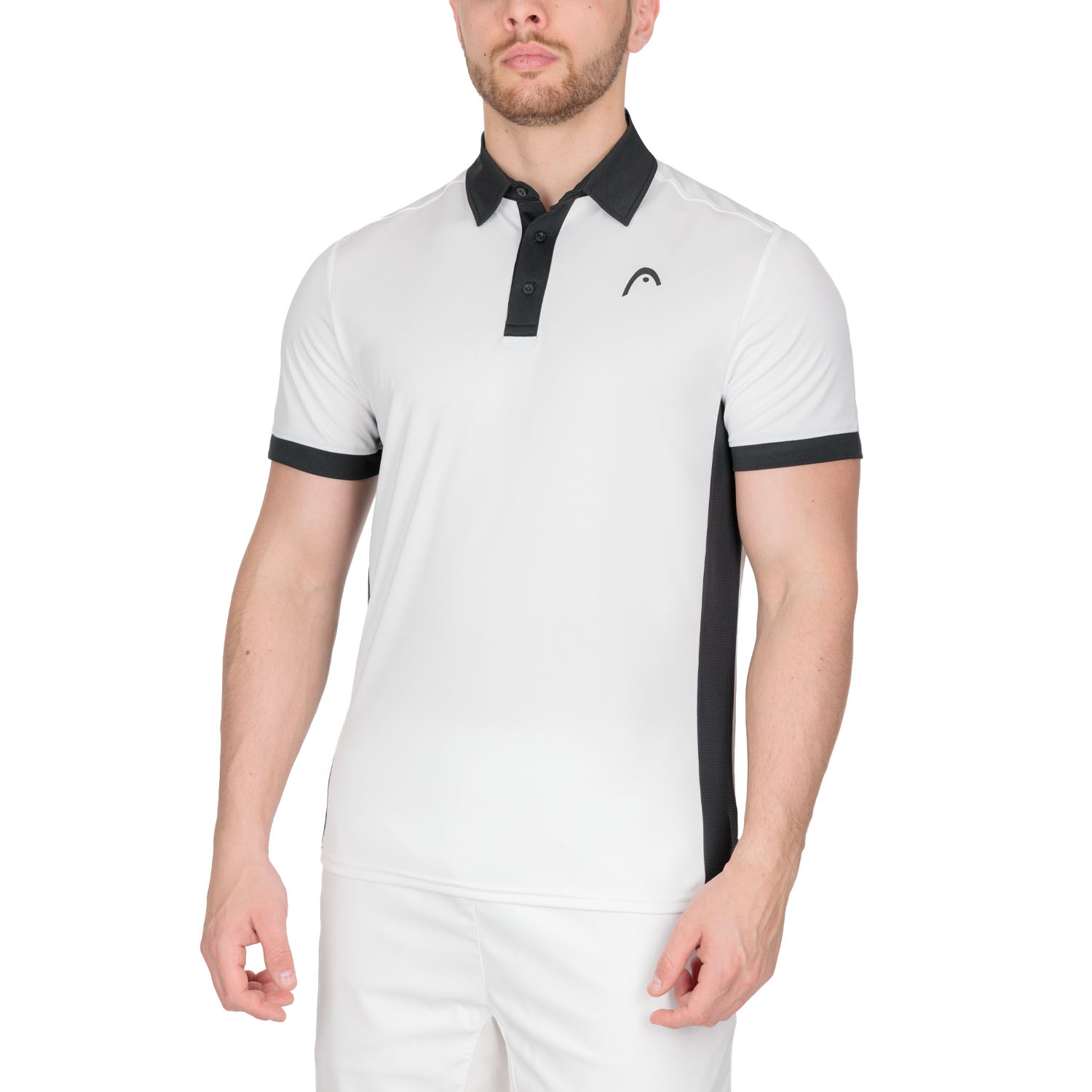 Head Slice Polo - White/Black