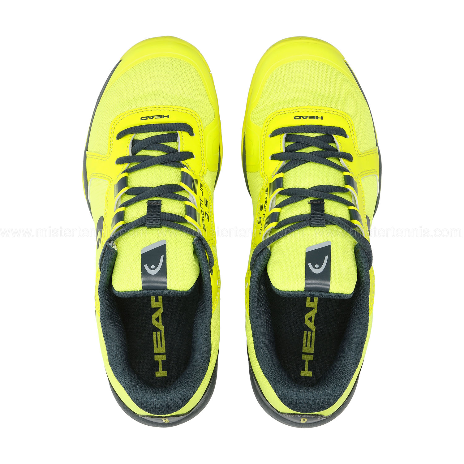 Head Sprint 3.5 Boy's Tennis Shoes - Yellow/Grey