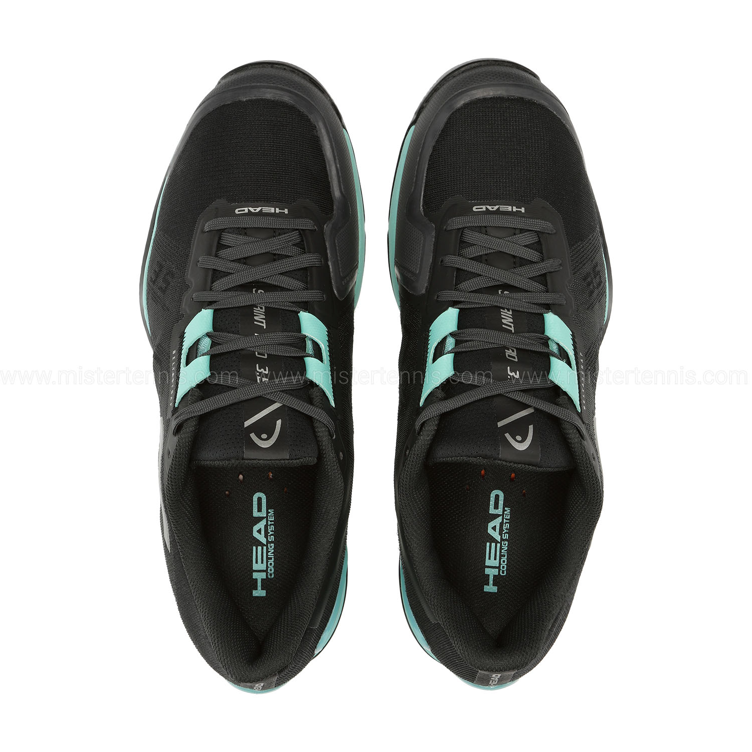 Head Sprint Pro 3.5 Clay - Black/Teal