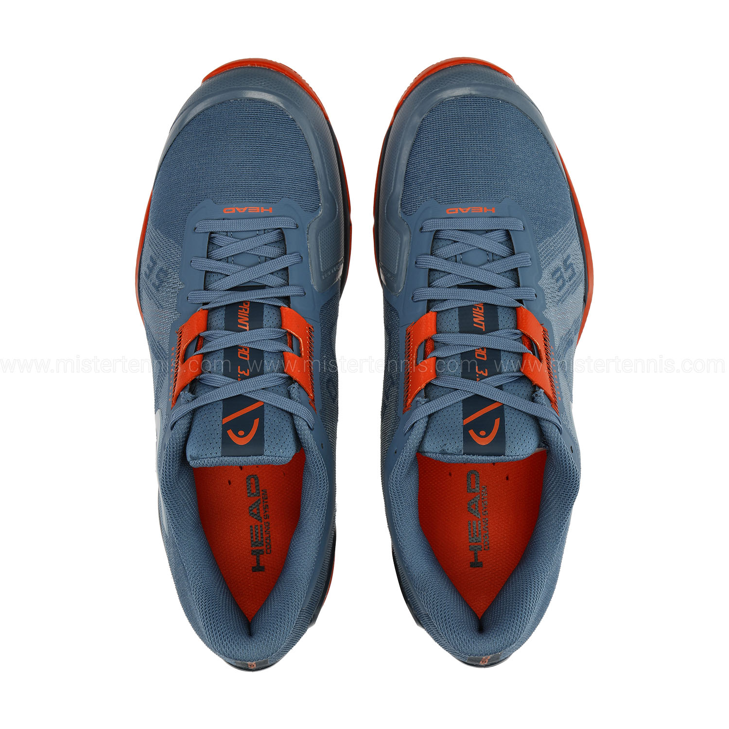 Head Sprint Pro 3.5 Clay - Bluestone/Orange