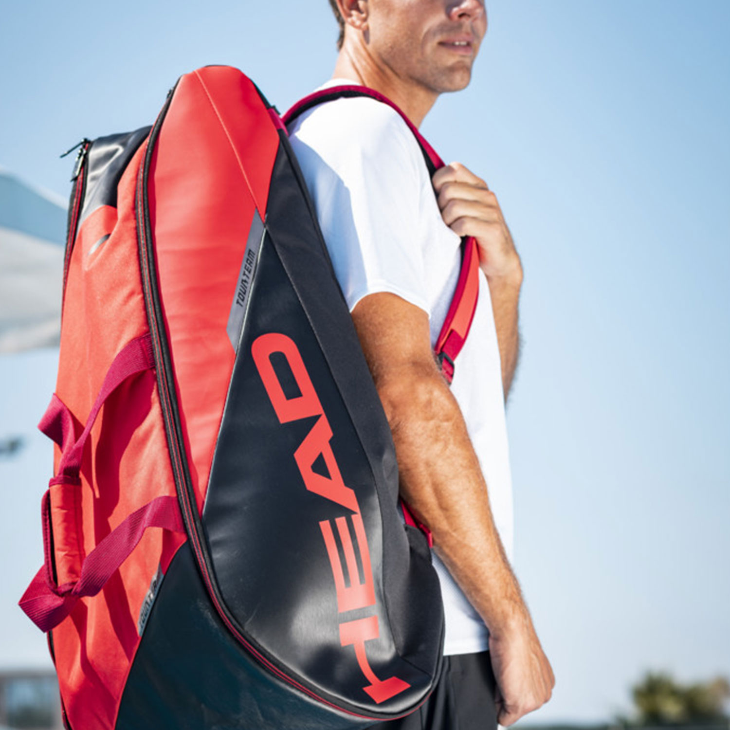 Head Tour Team 6R Combi Tennis Bag (Rose/White)