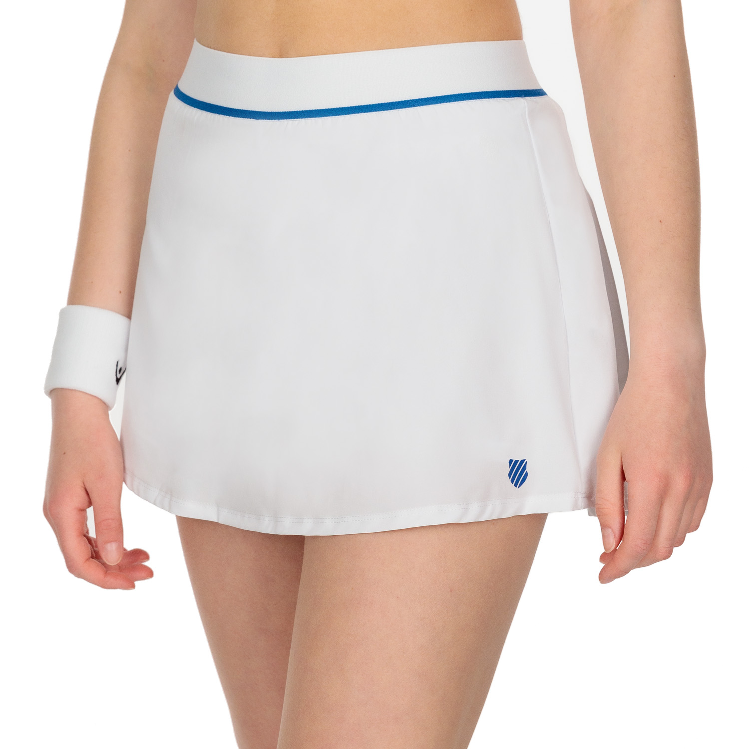 K-Swiss Hypercourt Pleated Women's Tennis Skirt - White