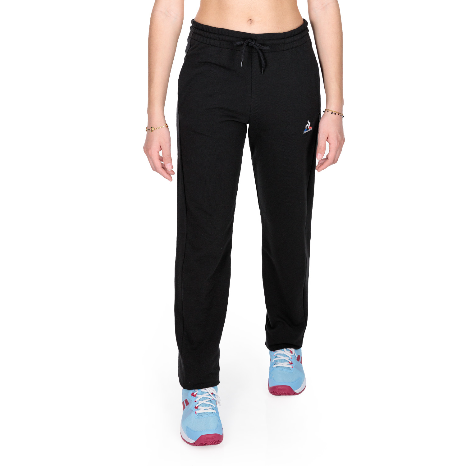 Le Coq Sportif Essentiels Logo Pants - Black