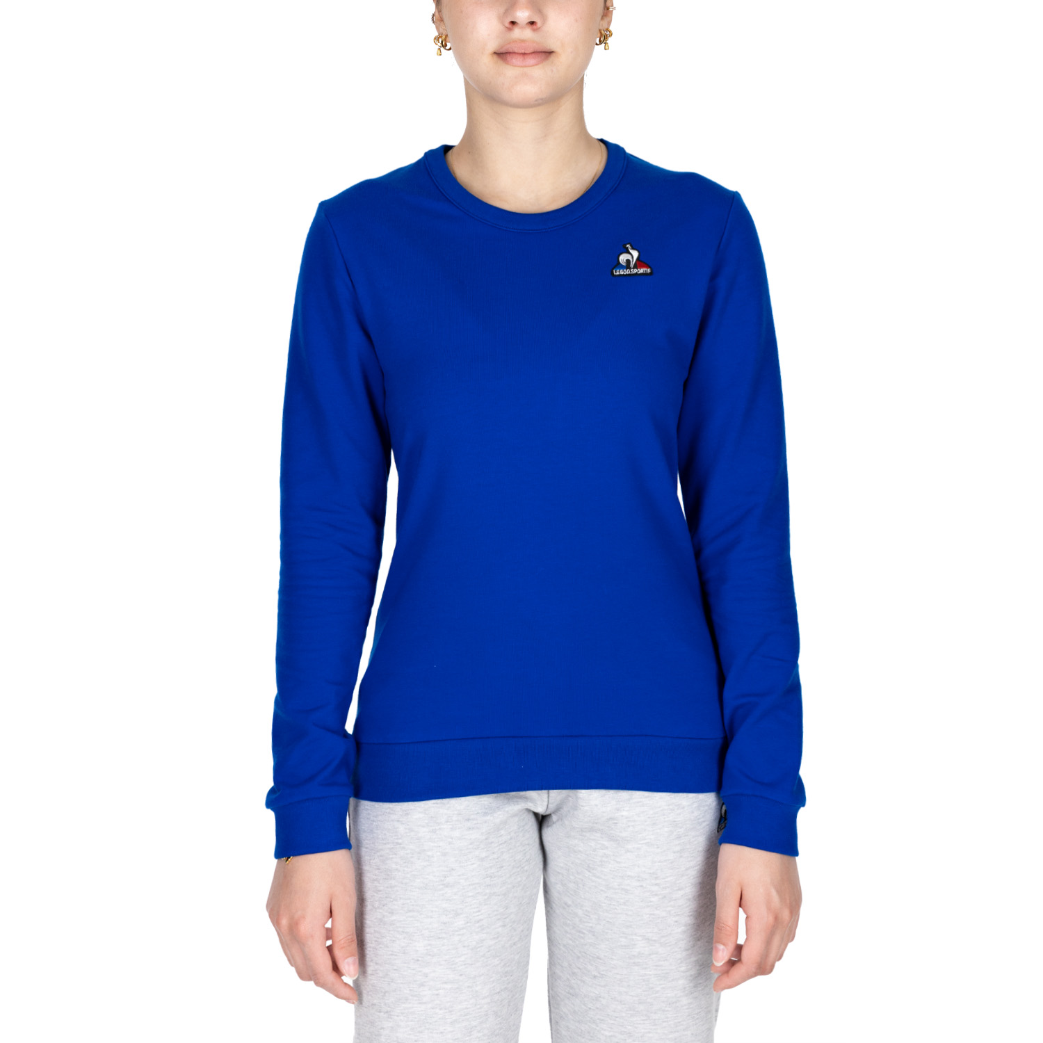 Le Coq Sportif Corner Sudadera de Tenis Mujer - Bleu Electro