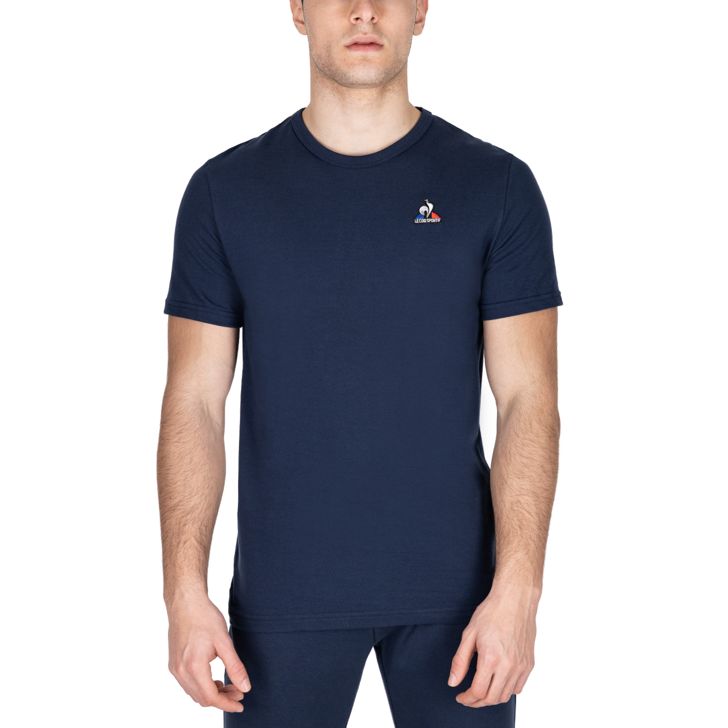 Le Coq Sportif Essentiels Camiseta de Tenis Hombre Dress Blues
