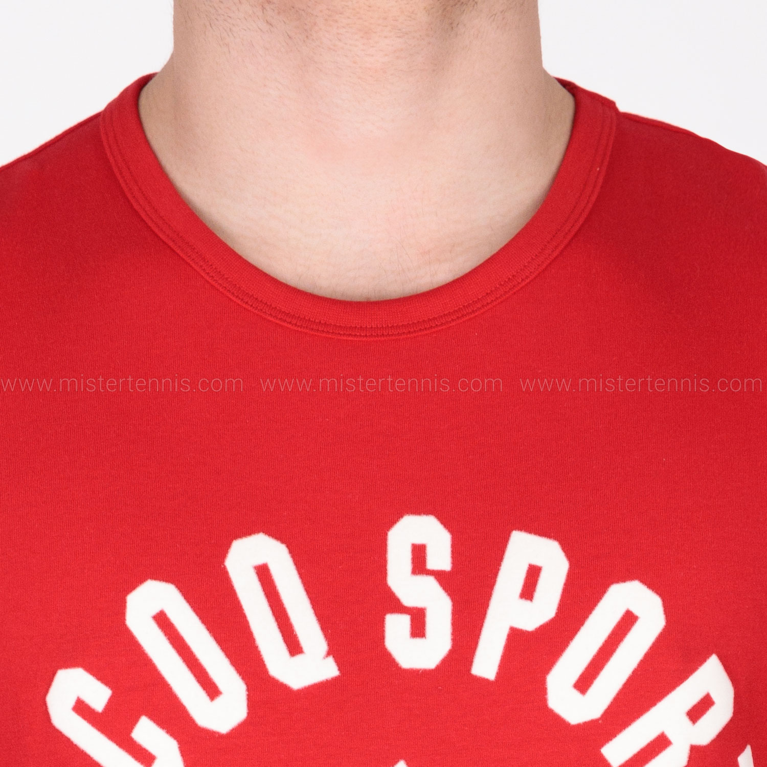 Le Coq Sportif Graphic Maglietta - Rouge Electro/New Optical White