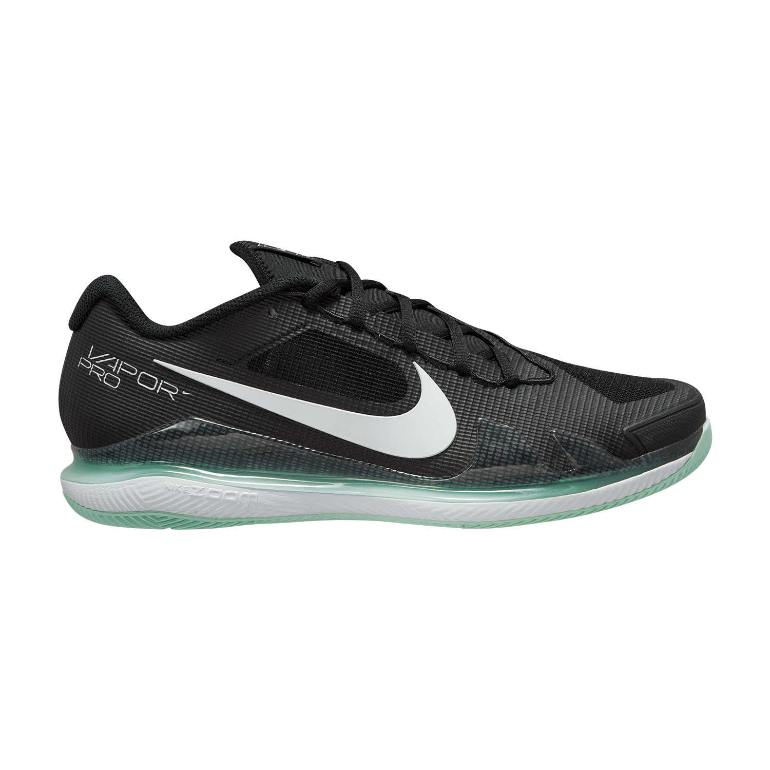 Nike Court Air Zoom Vapor Pro HC - Black/White/Mint Foam