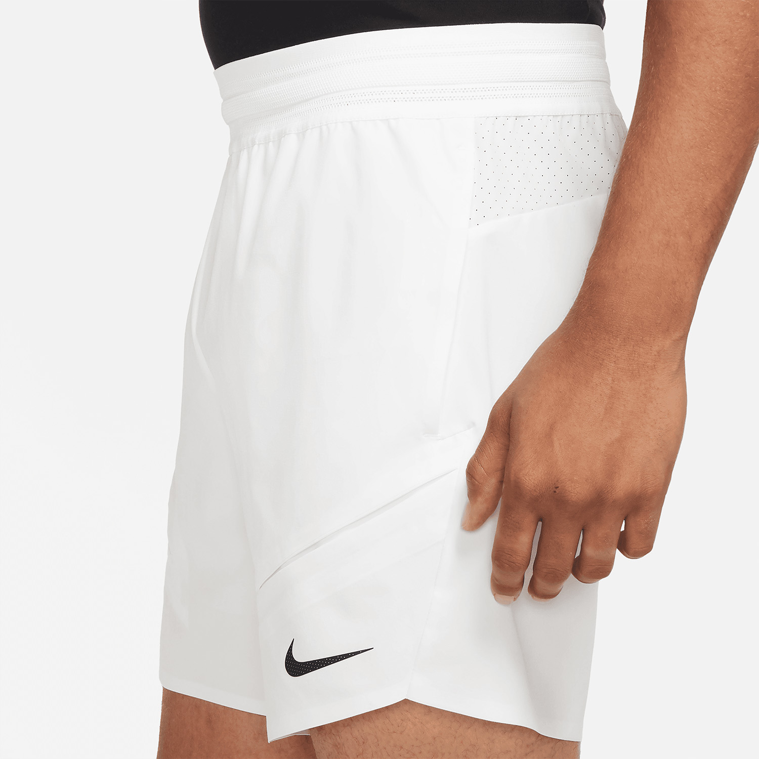 Nike Court Dri-FIT ADV Rafa Men's Tennis Shorts - White/Black